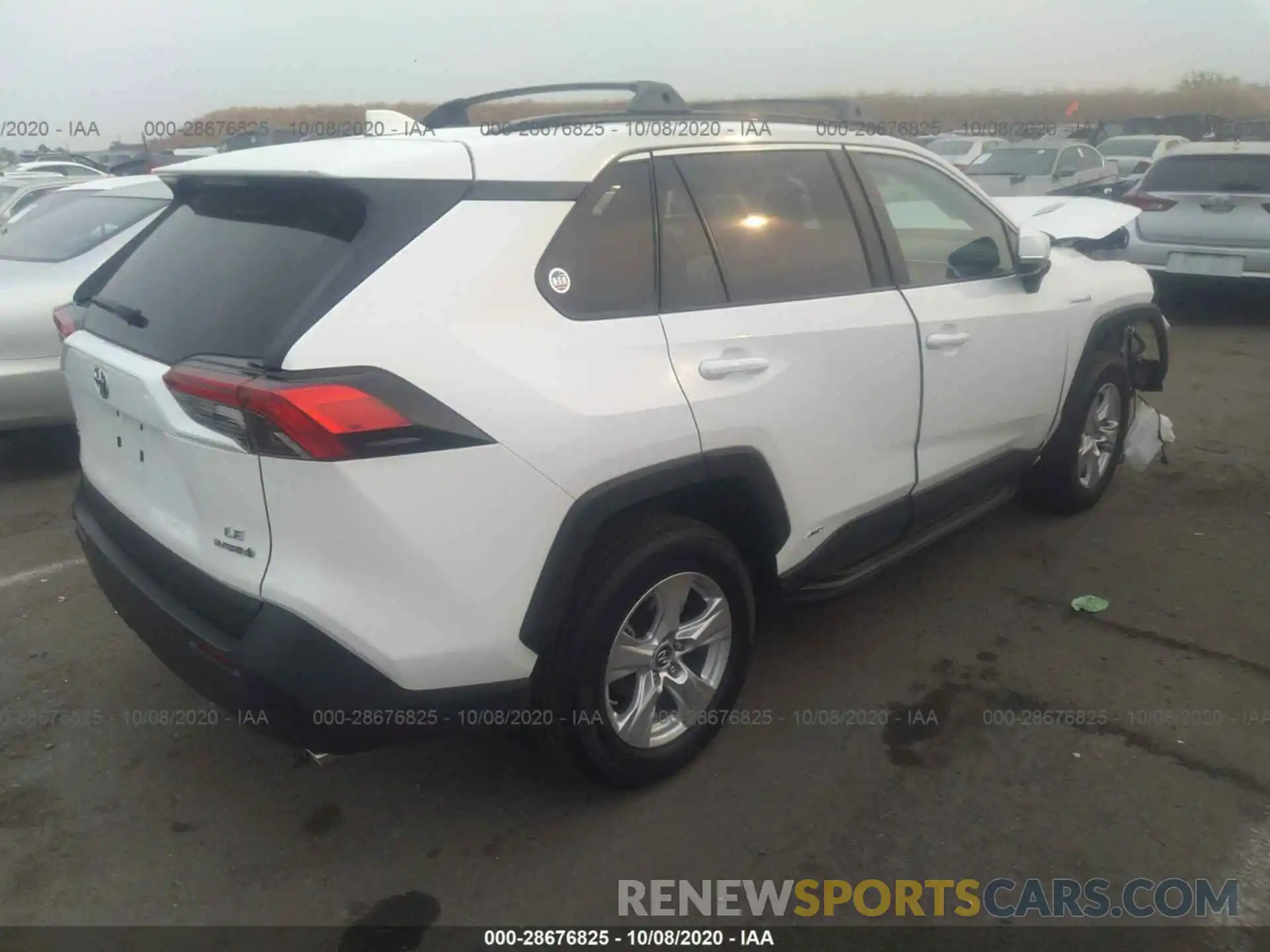 4 Фотография поврежденного автомобиля 2T3MWRFVXLW069026 TOYOTA RAV4 2020