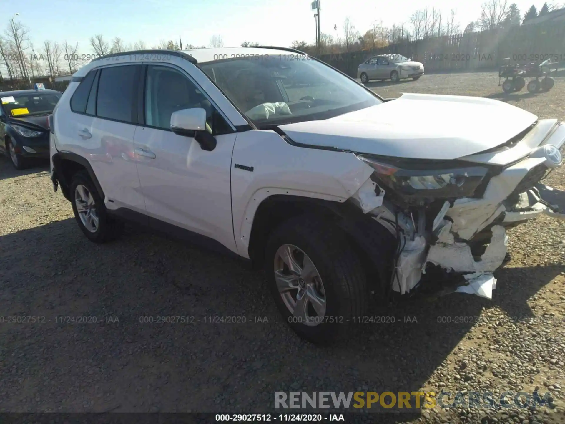 1 Photograph of a damaged car 2T3MWRFVXLW072850 TOYOTA RAV4 2020