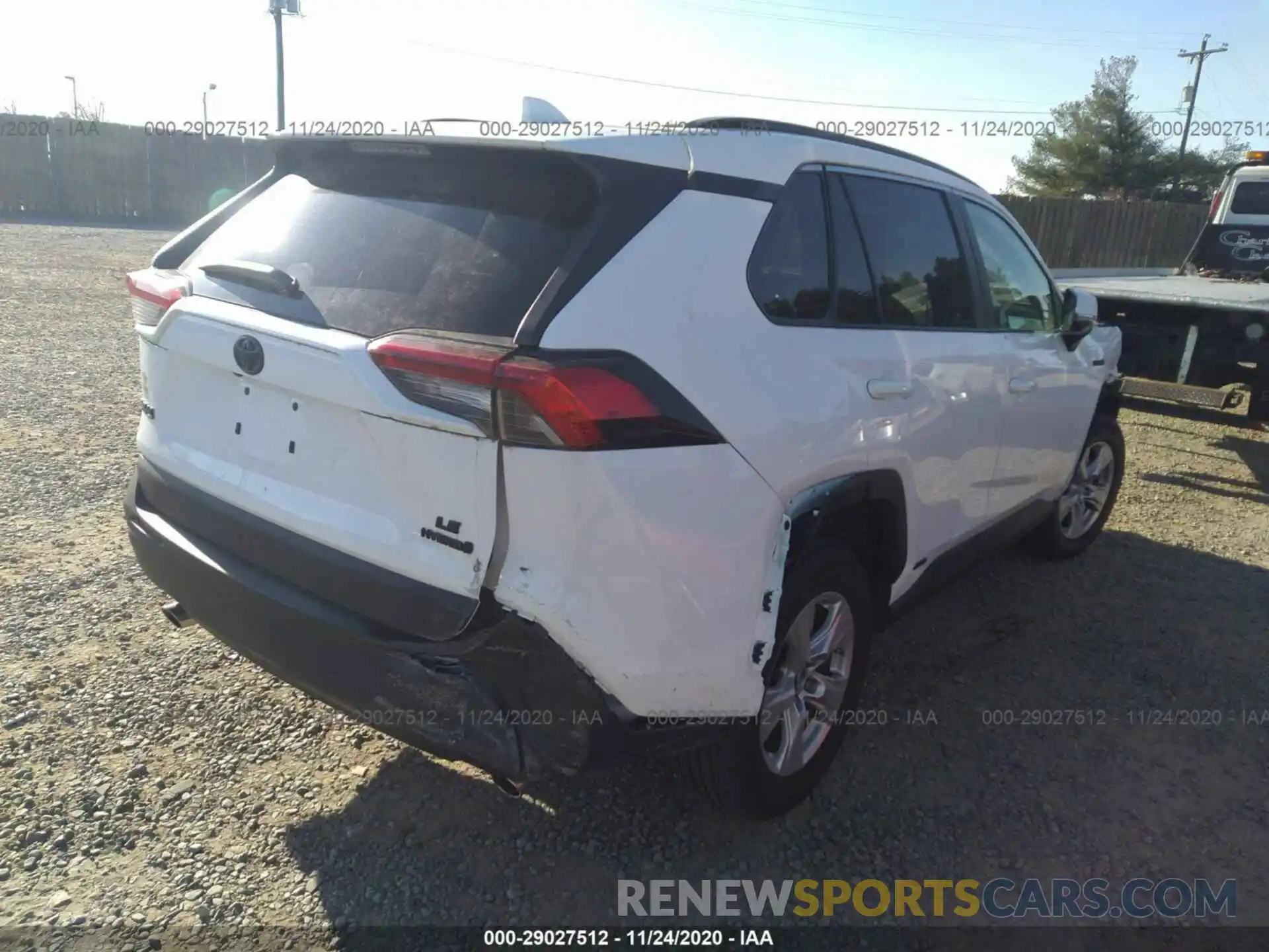 4 Photograph of a damaged car 2T3MWRFVXLW072850 TOYOTA RAV4 2020