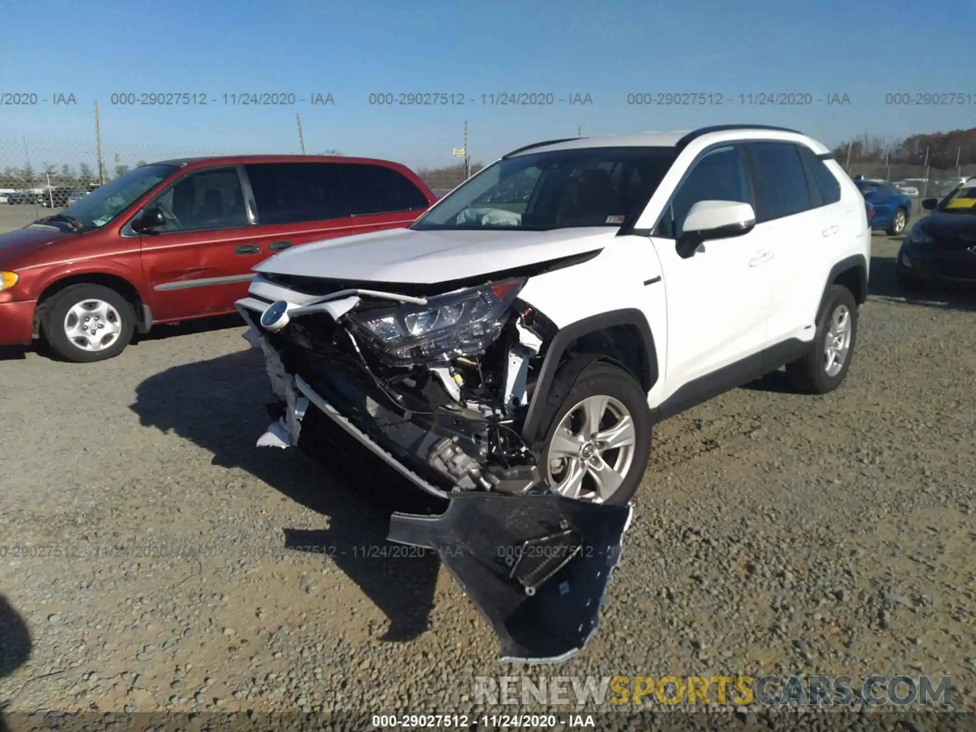 6 Фотография поврежденного автомобиля 2T3MWRFVXLW072850 TOYOTA RAV4 2020