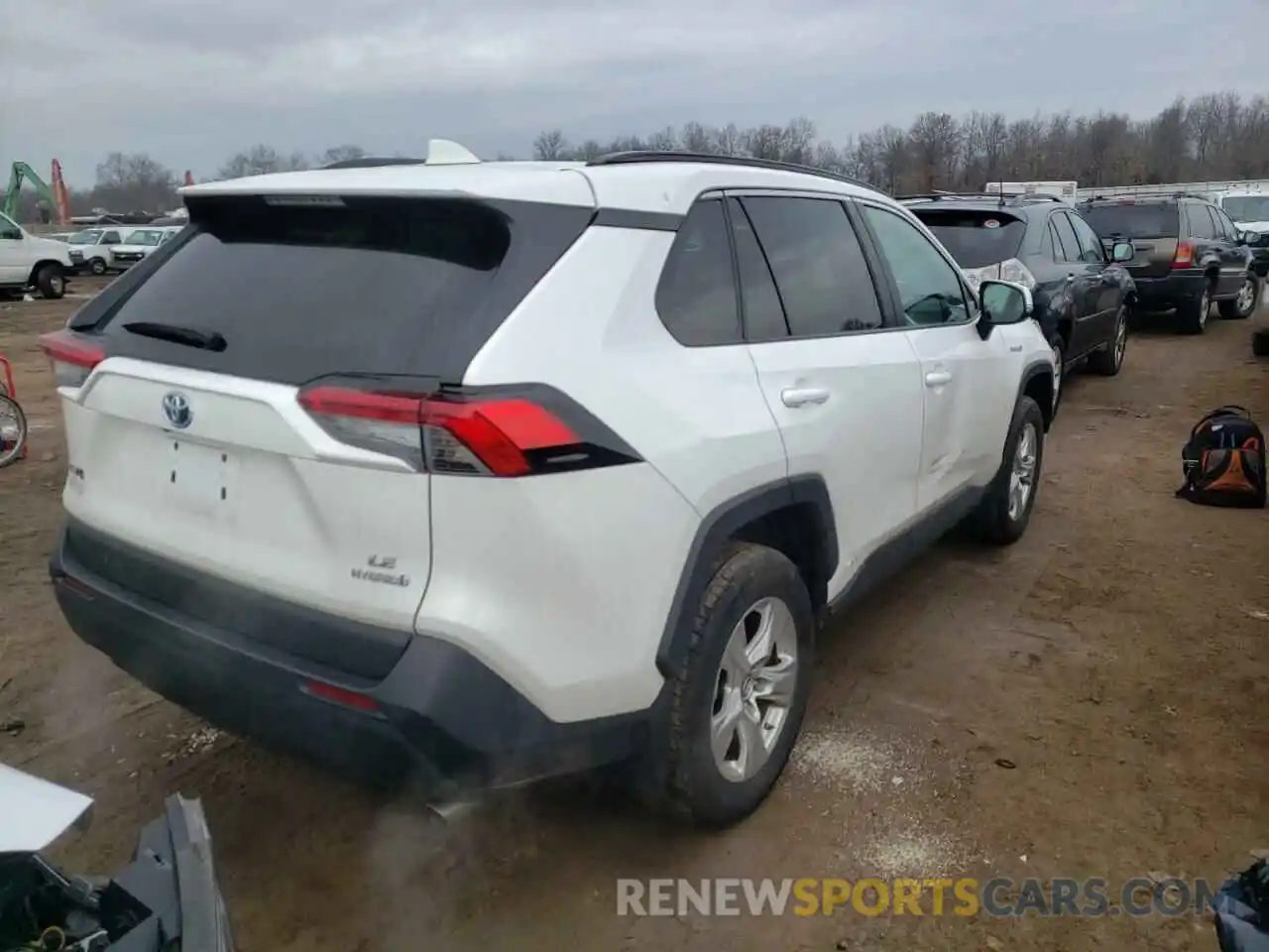 4 Photograph of a damaged car 2T3MWRFVXLW073982 TOYOTA RAV4 2020