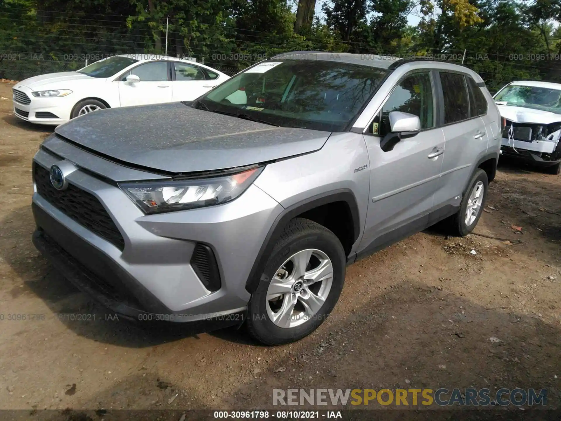 2 Photograph of a damaged car 2T3MWRFVXLW080477 TOYOTA RAV4 2020