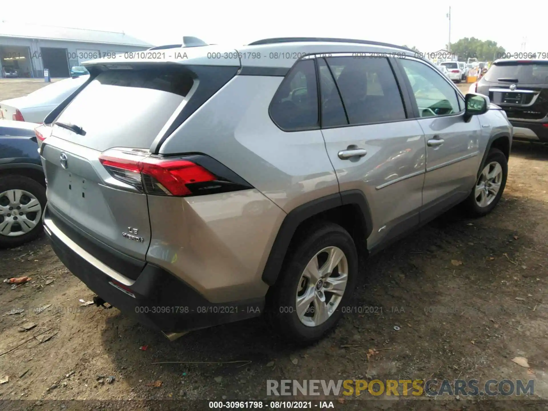 4 Фотография поврежденного автомобиля 2T3MWRFVXLW080477 TOYOTA RAV4 2020