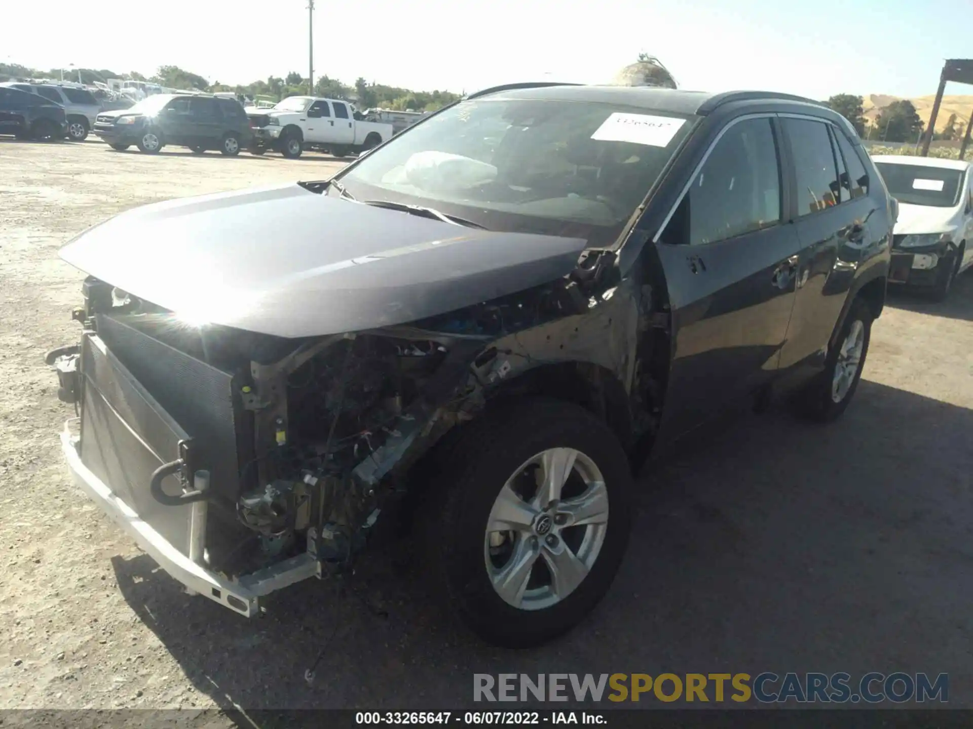 2 Photograph of a damaged car 2T3MWRFVXLW087008 TOYOTA RAV4 2020