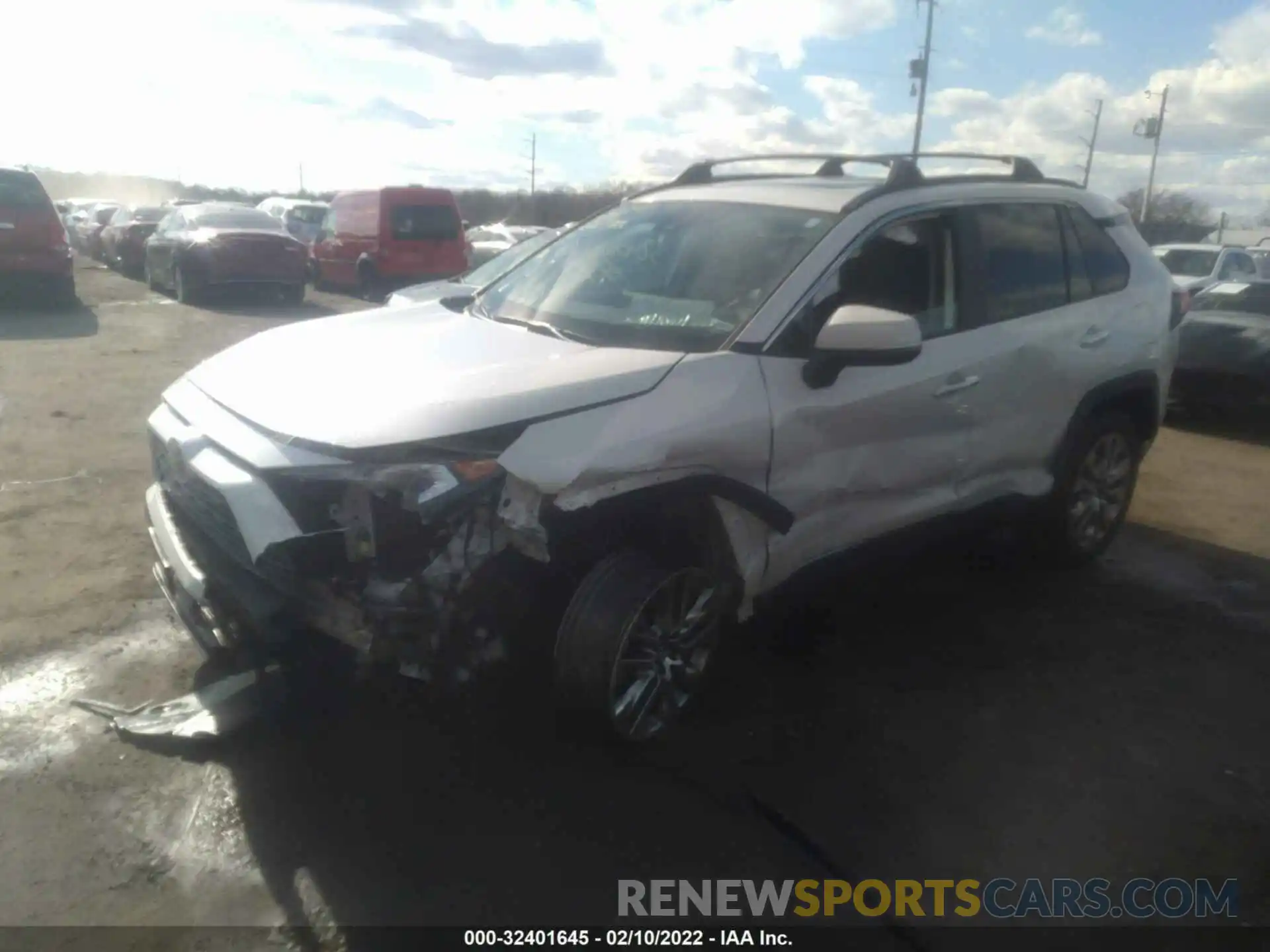 2 Photograph of a damaged car 2T3N1RFV0LW089630 TOYOTA RAV4 2020