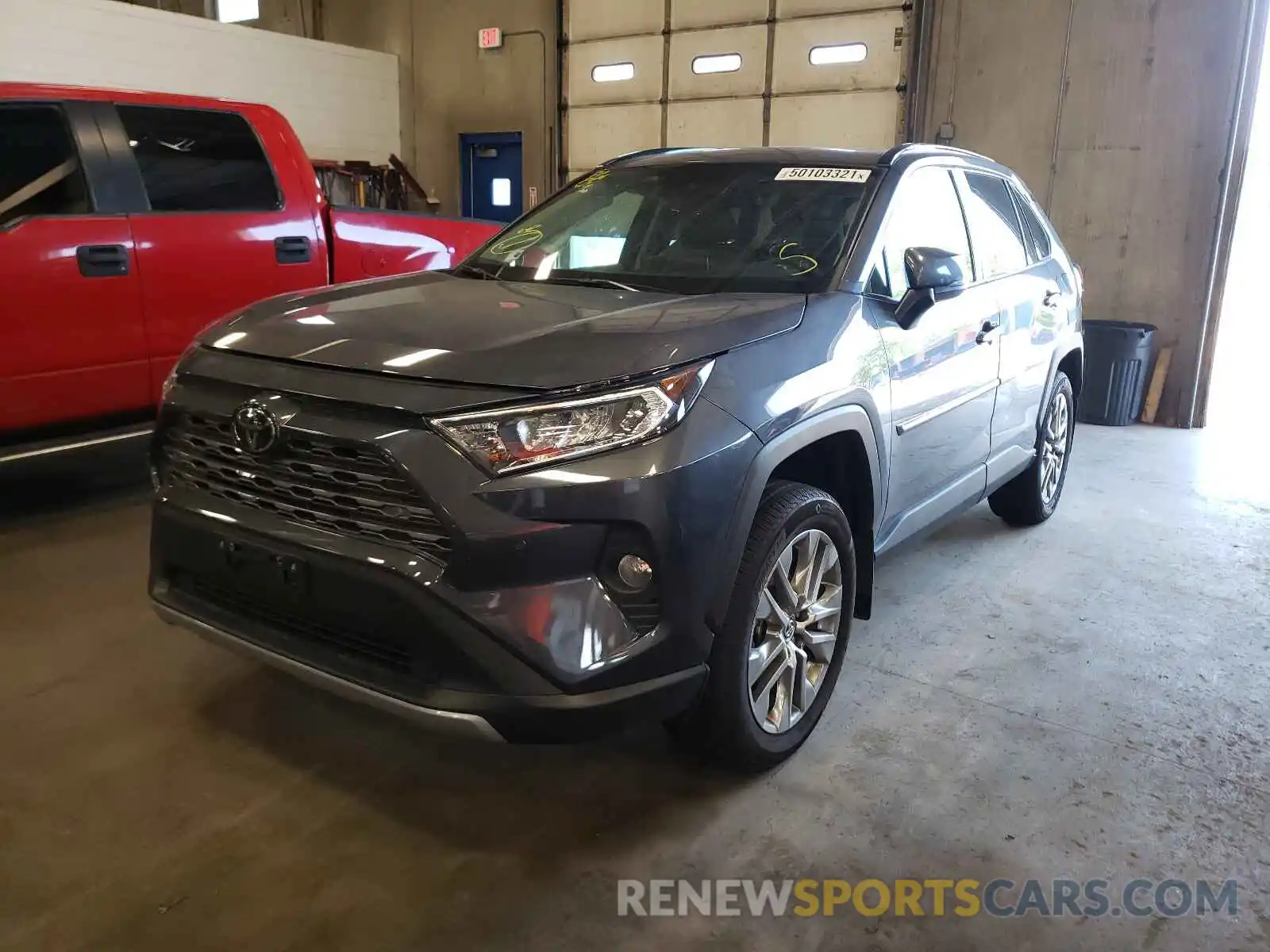 2 Photograph of a damaged car 2T3N1RFV2LW089791 TOYOTA RAV4 2020