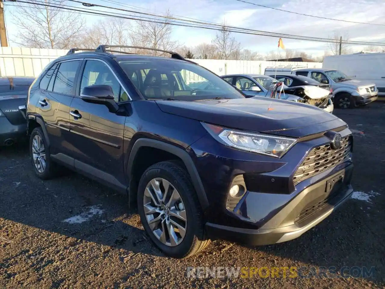 1 Photograph of a damaged car 2T3N1RFV2LW092867 TOYOTA RAV4 2020