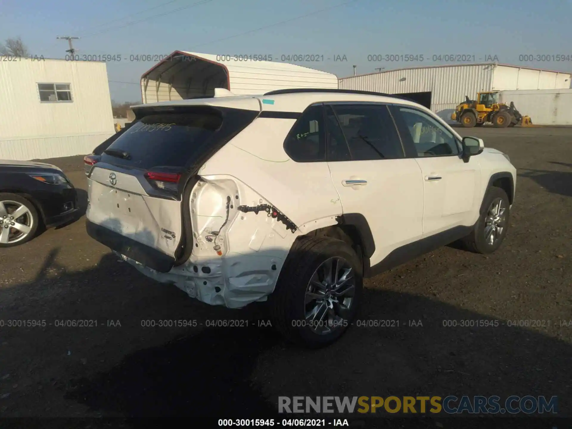 4 Photograph of a damaged car 2T3N1RFV3LW085958 TOYOTA RAV4 2020