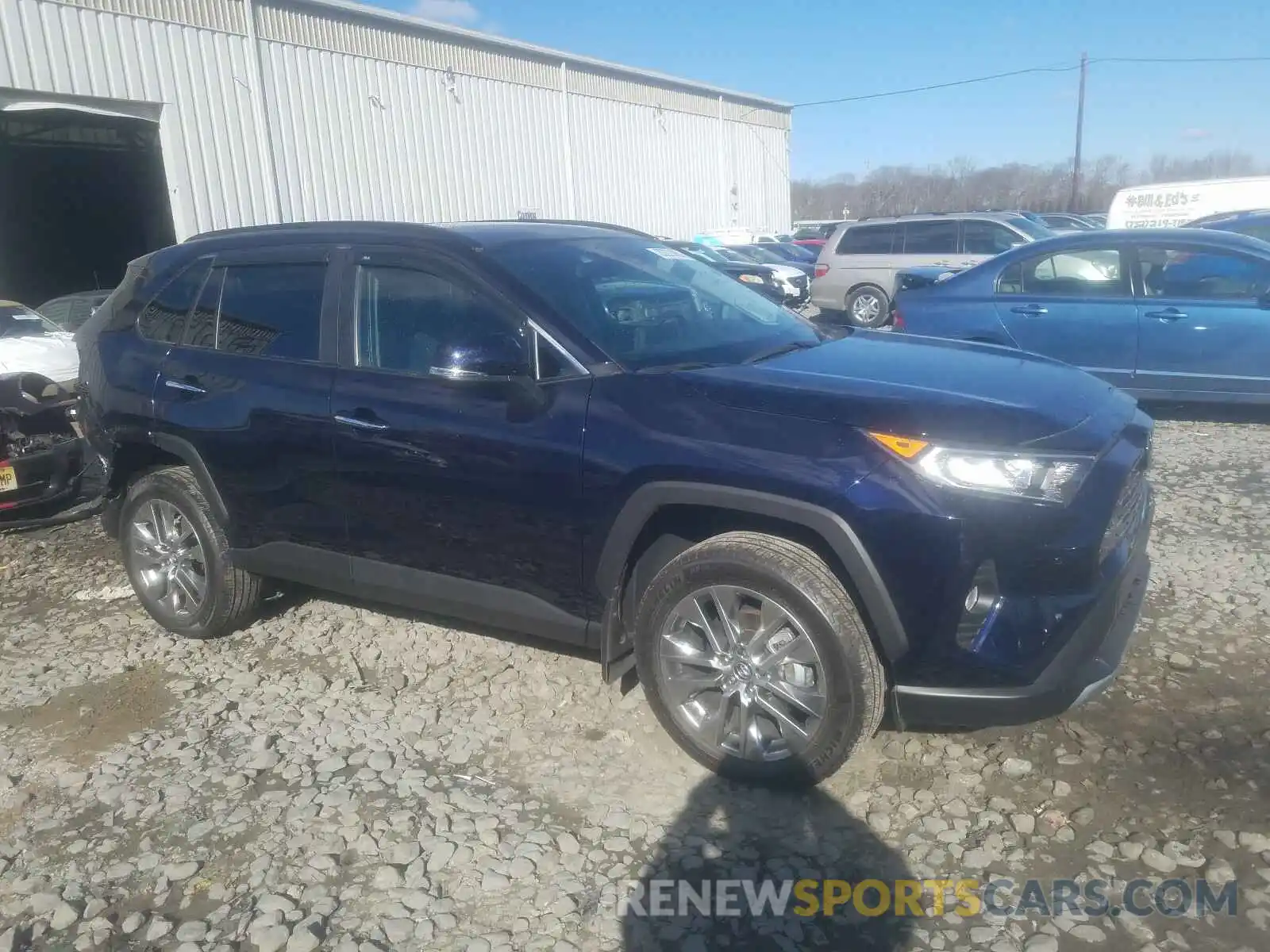 1 Photograph of a damaged car 2T3N1RFV4LW089419 TOYOTA RAV4 2020