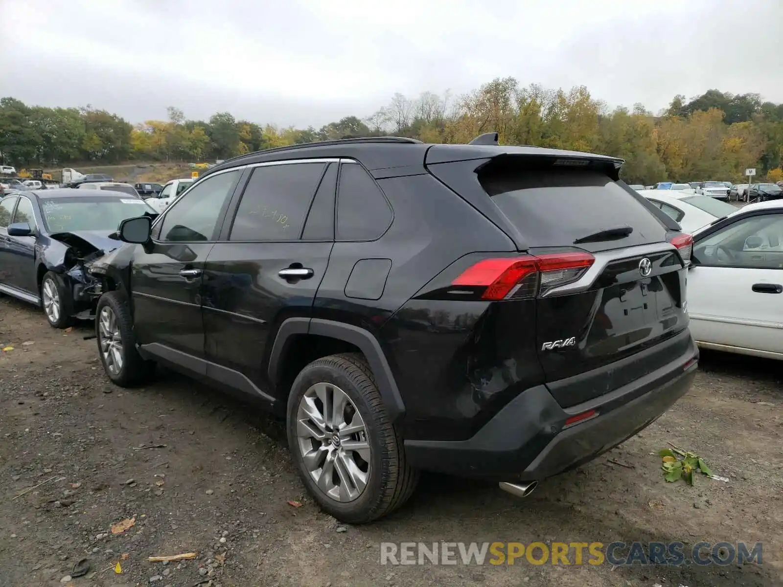 3 Фотография поврежденного автомобиля 2T3N1RFV4LW132947 TOYOTA RAV4 2020