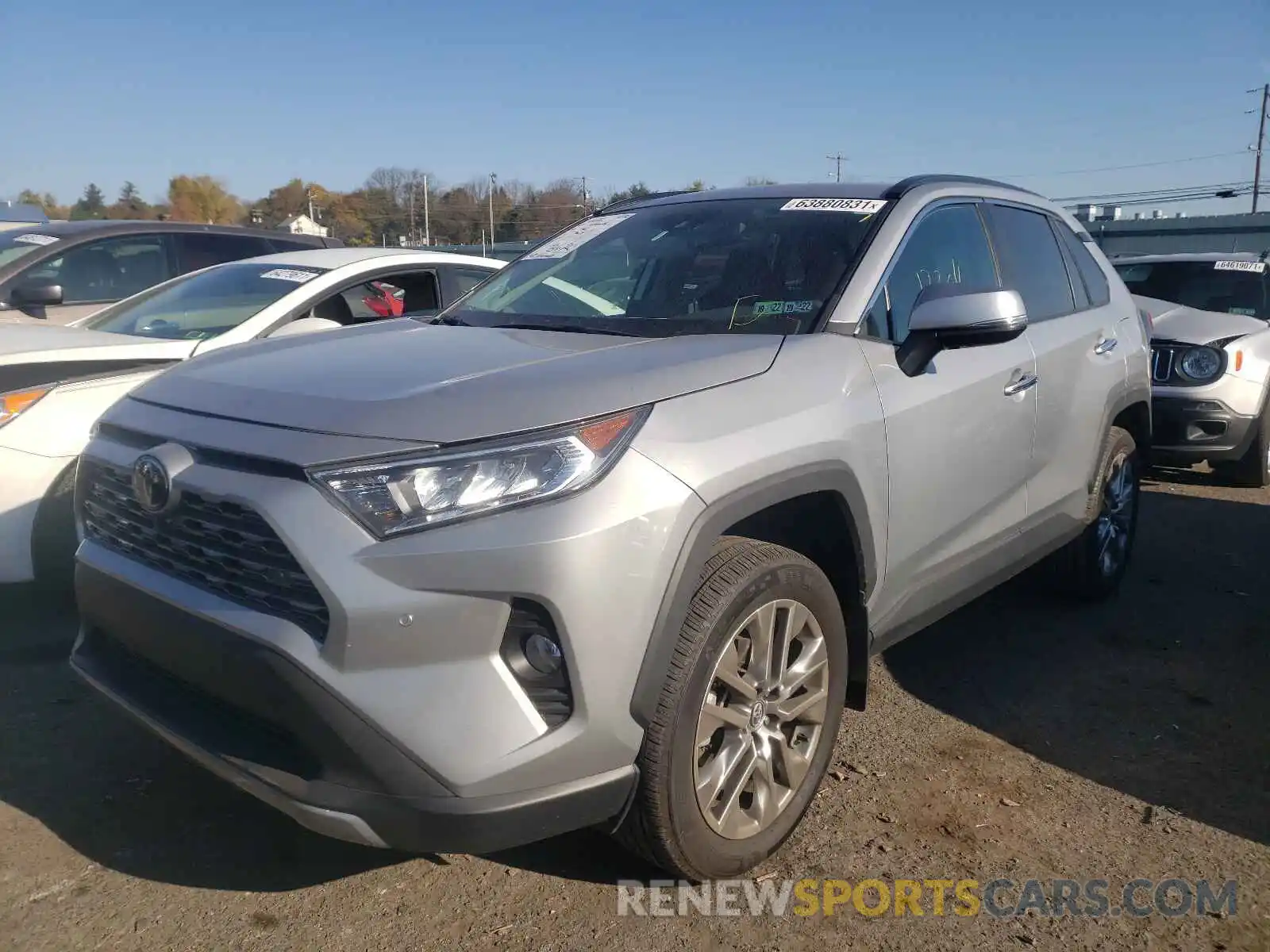 2 Photograph of a damaged car 2T3N1RFV6LW086859 TOYOTA RAV4 2020