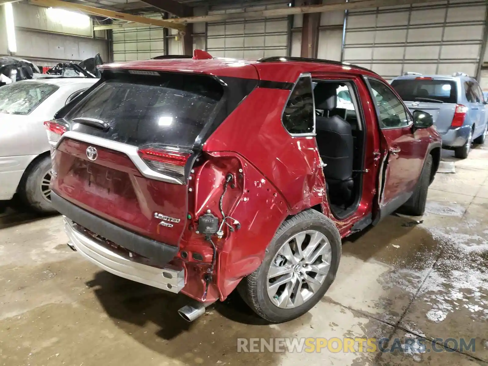 4 Photograph of a damaged car 2T3N1RFV9LW108160 TOYOTA RAV4 2020