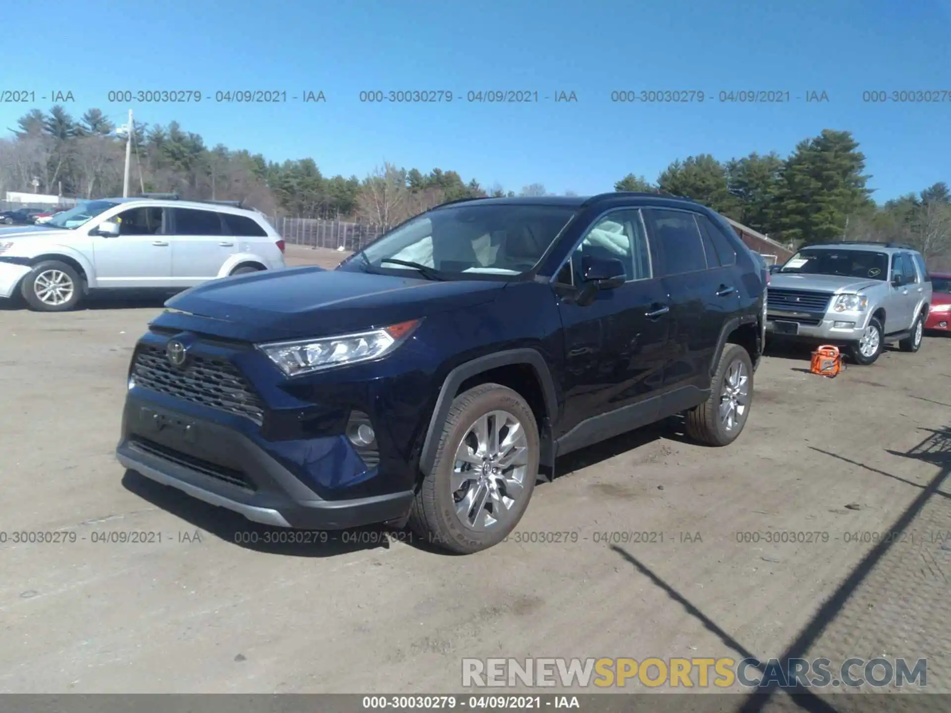 2 Photograph of a damaged car 2T3N1RFVXLC106533 TOYOTA RAV4 2020