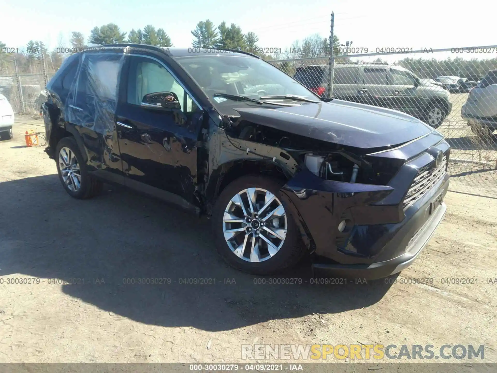 6 Photograph of a damaged car 2T3N1RFVXLC106533 TOYOTA RAV4 2020