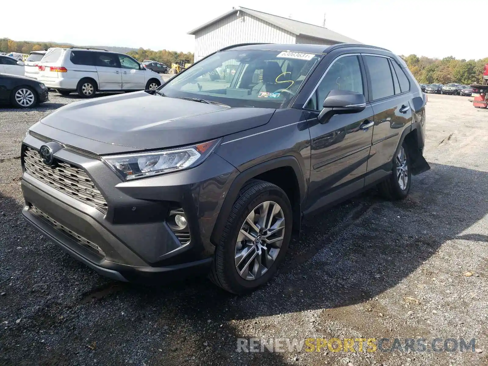 2 Photograph of a damaged car 2T3N1RFVXLW092213 TOYOTA RAV4 2020