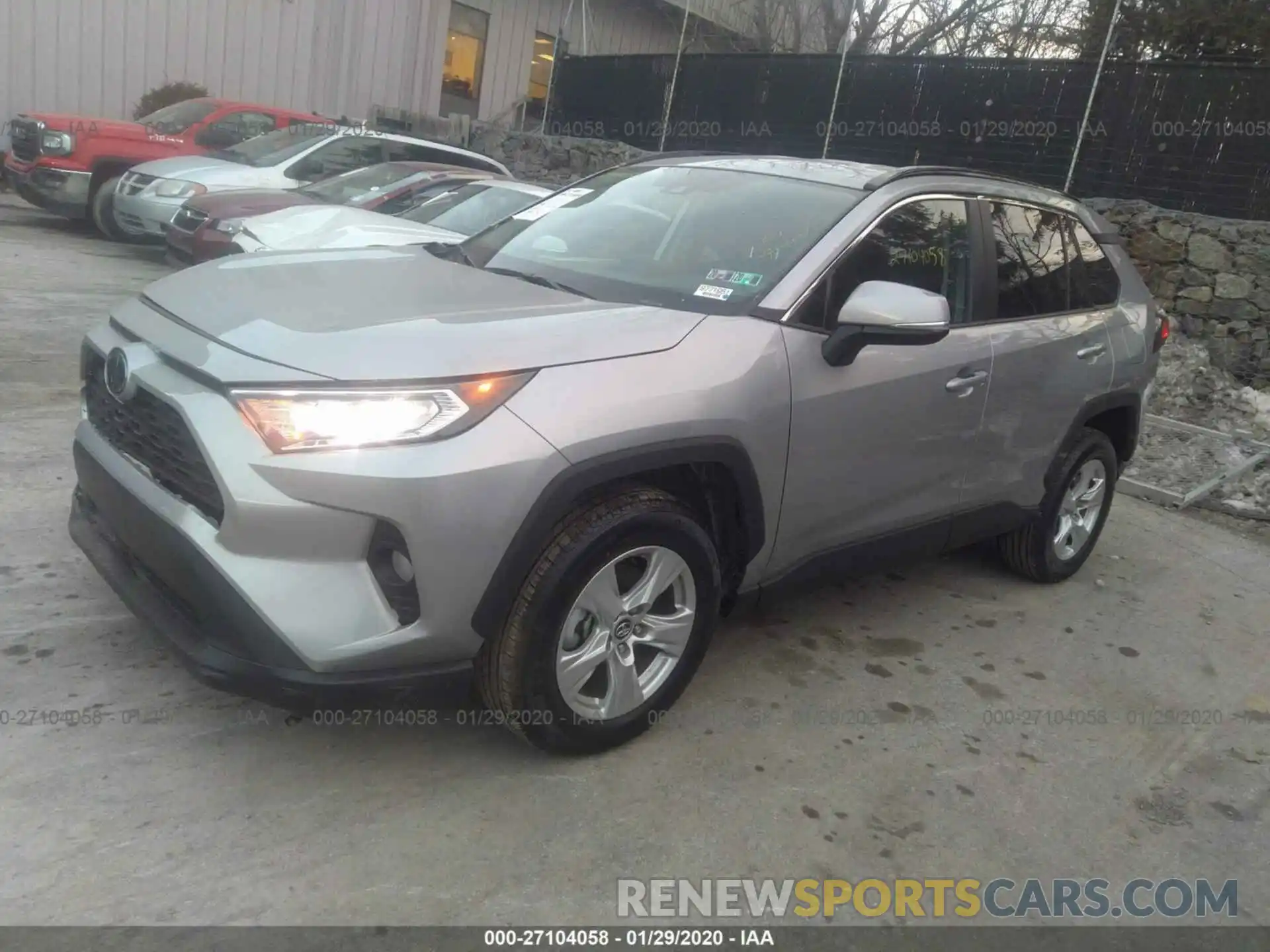 2 Photograph of a damaged car 2T3P1RFV0LC064799 TOYOTA RAV4 2020