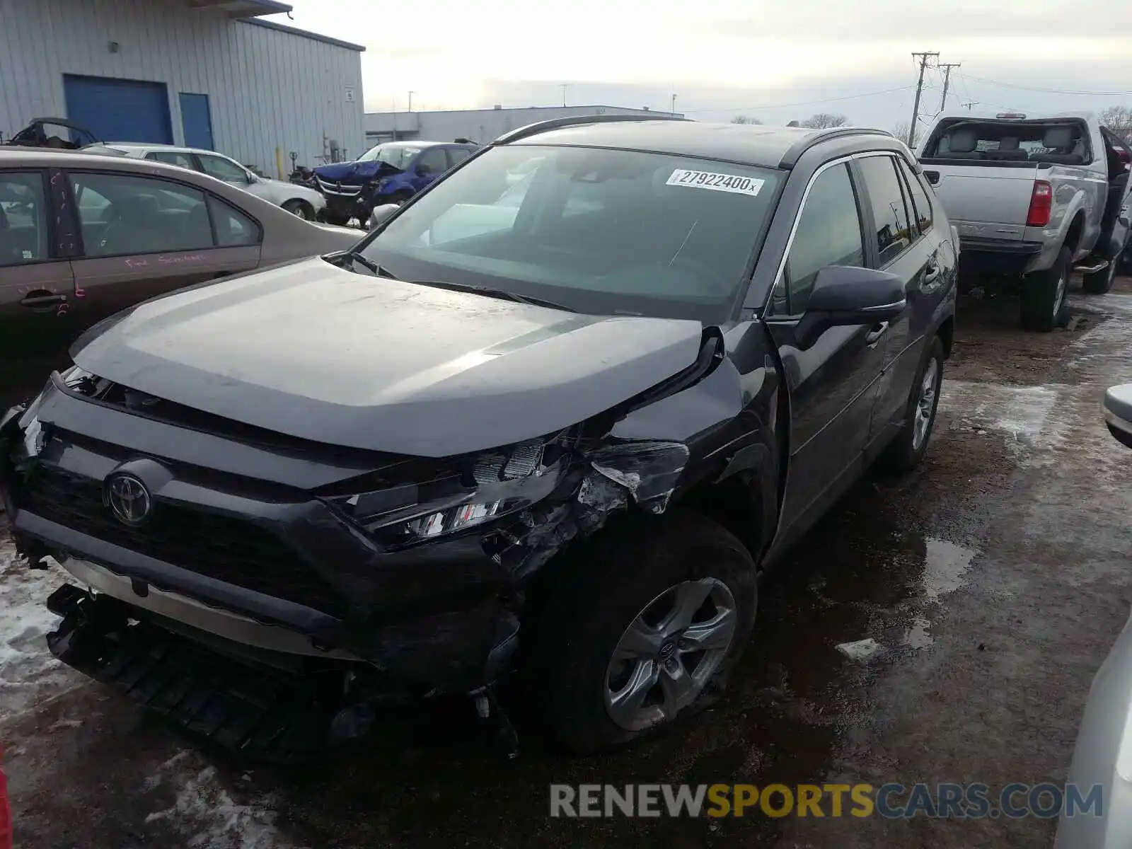 2 Photograph of a damaged car 2T3P1RFV0LC082154 TOYOTA RAV4 2020