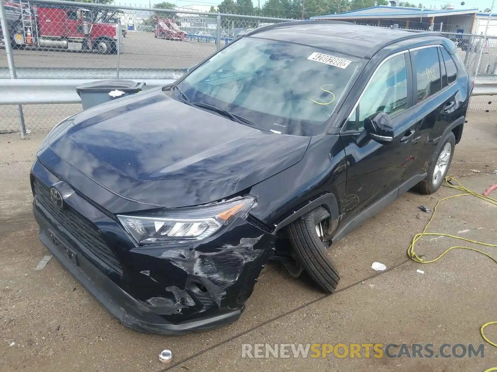 2 Photograph of a damaged car 2T3P1RFV0LC083479 TOYOTA RAV4 2020