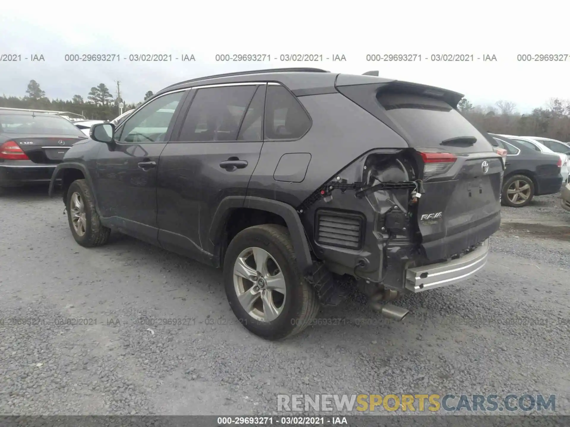 3 Photograph of a damaged car 2T3P1RFV0LC085006 TOYOTA RAV4 2020