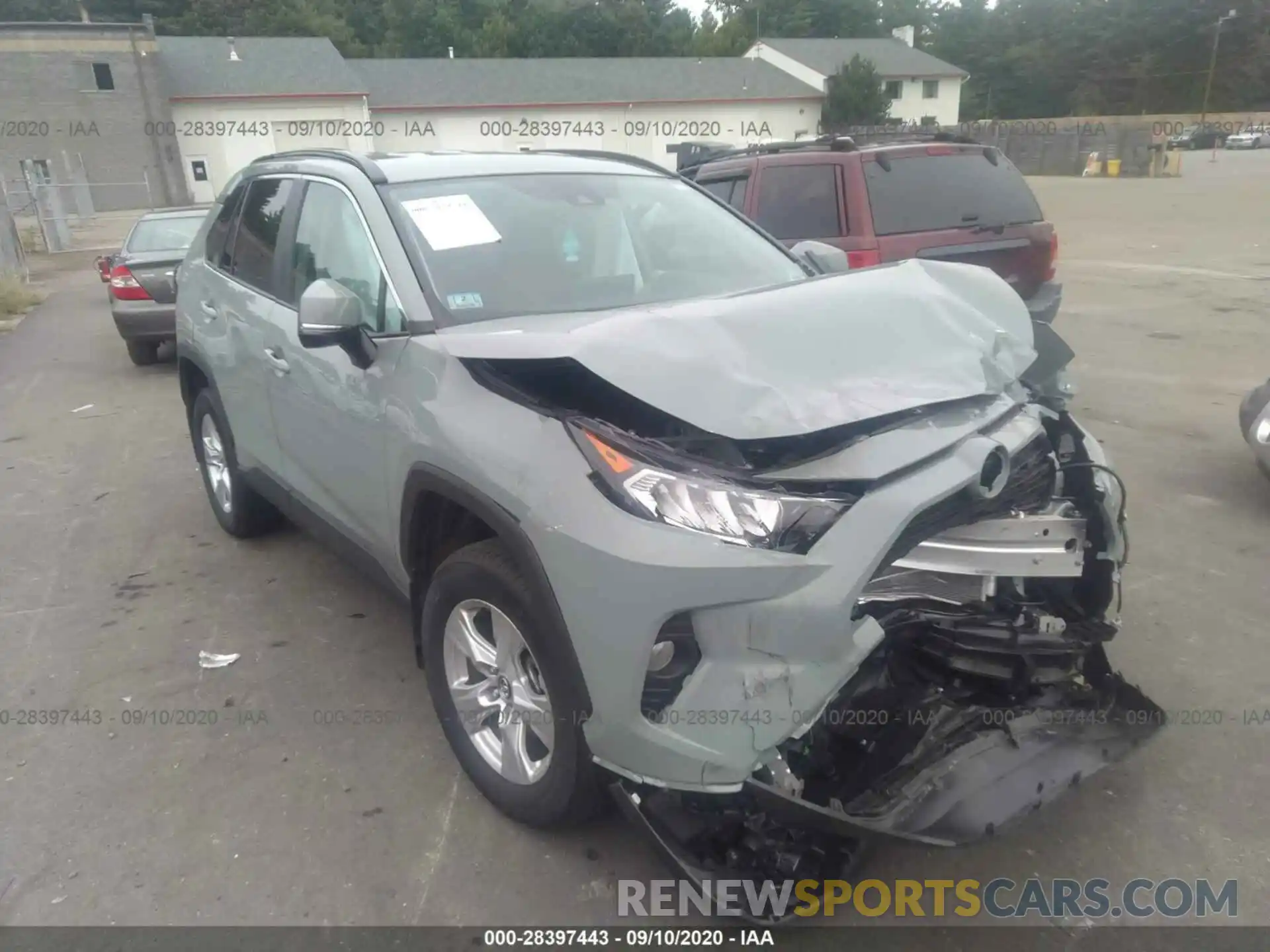 1 Photograph of a damaged car 2T3P1RFV0LC087788 TOYOTA RAV4 2020