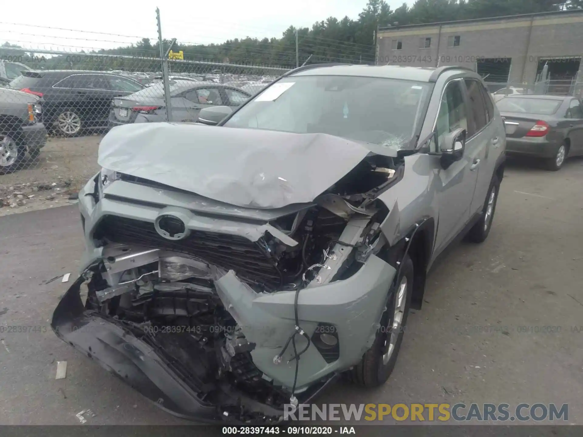 2 Photograph of a damaged car 2T3P1RFV0LC087788 TOYOTA RAV4 2020