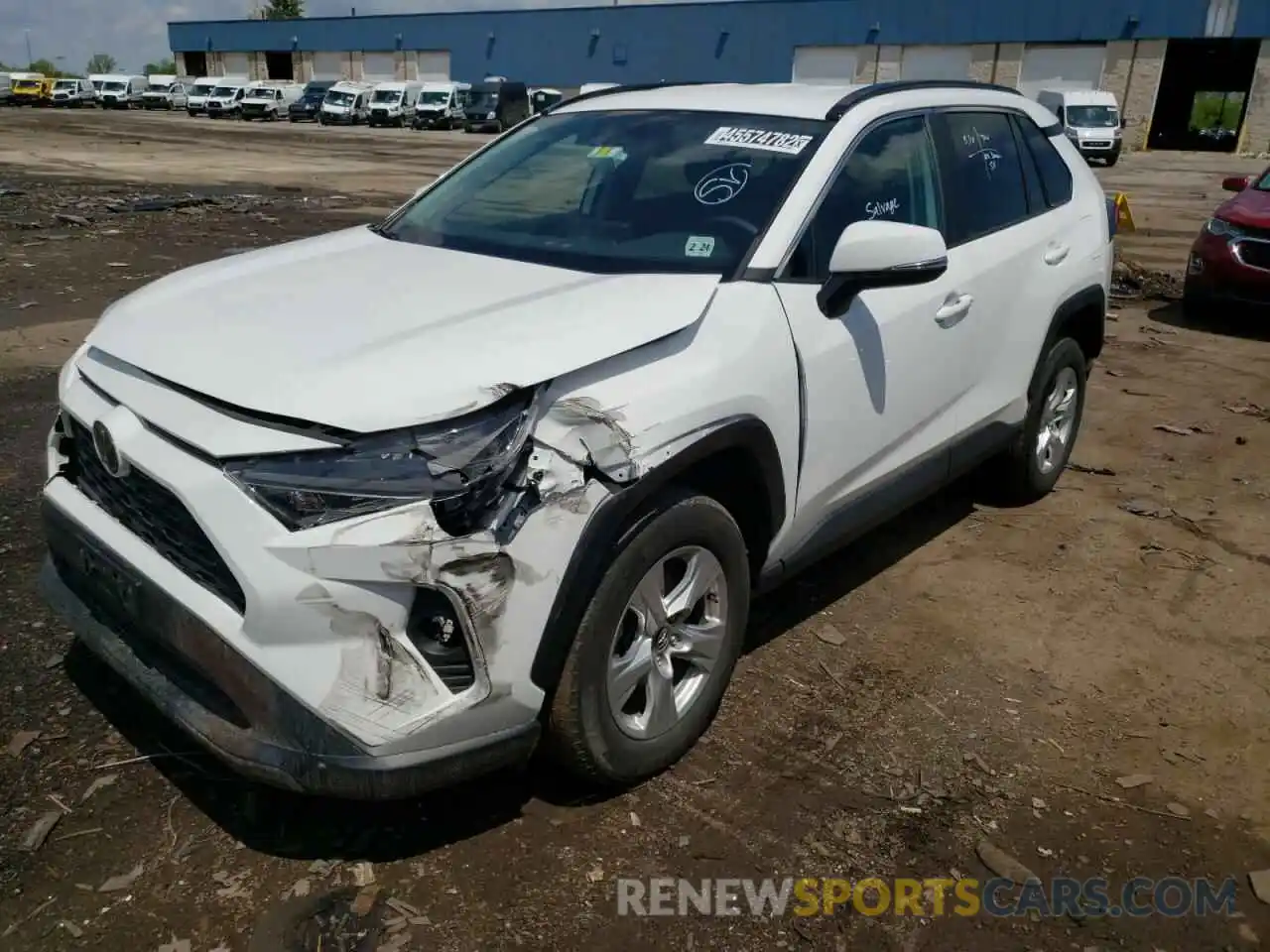 2 Photograph of a damaged car 2T3P1RFV0LC093977 TOYOTA RAV4 2020