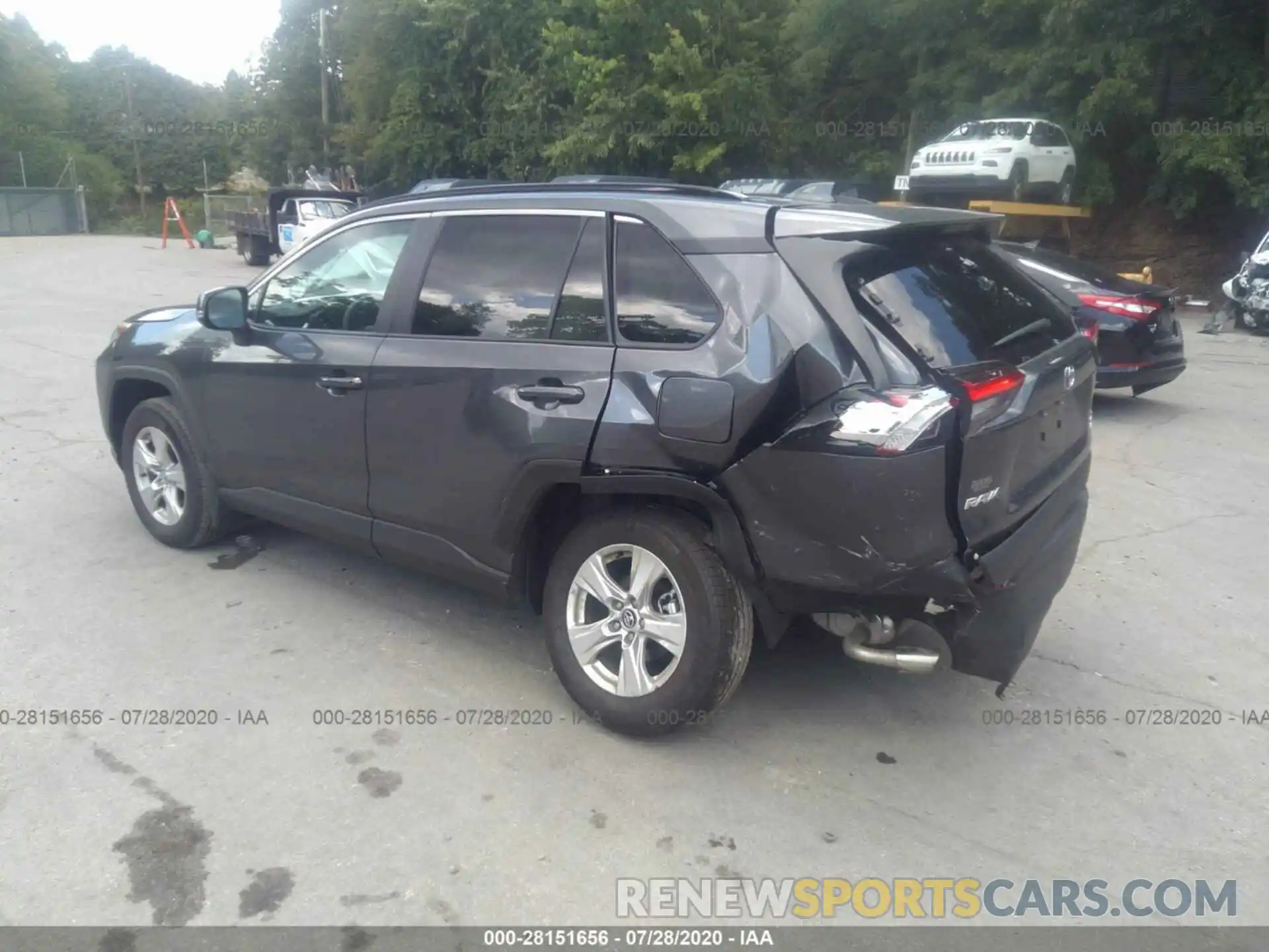 3 Фотография поврежденного автомобиля 2T3P1RFV0LC094210 TOYOTA RAV4 2020