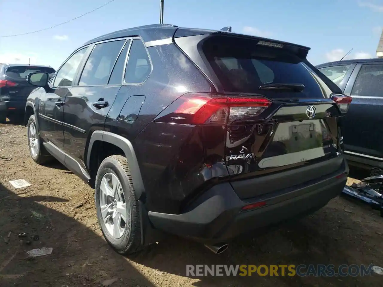 3 Photograph of a damaged car 2T3P1RFV0LC103522 TOYOTA RAV4 2020