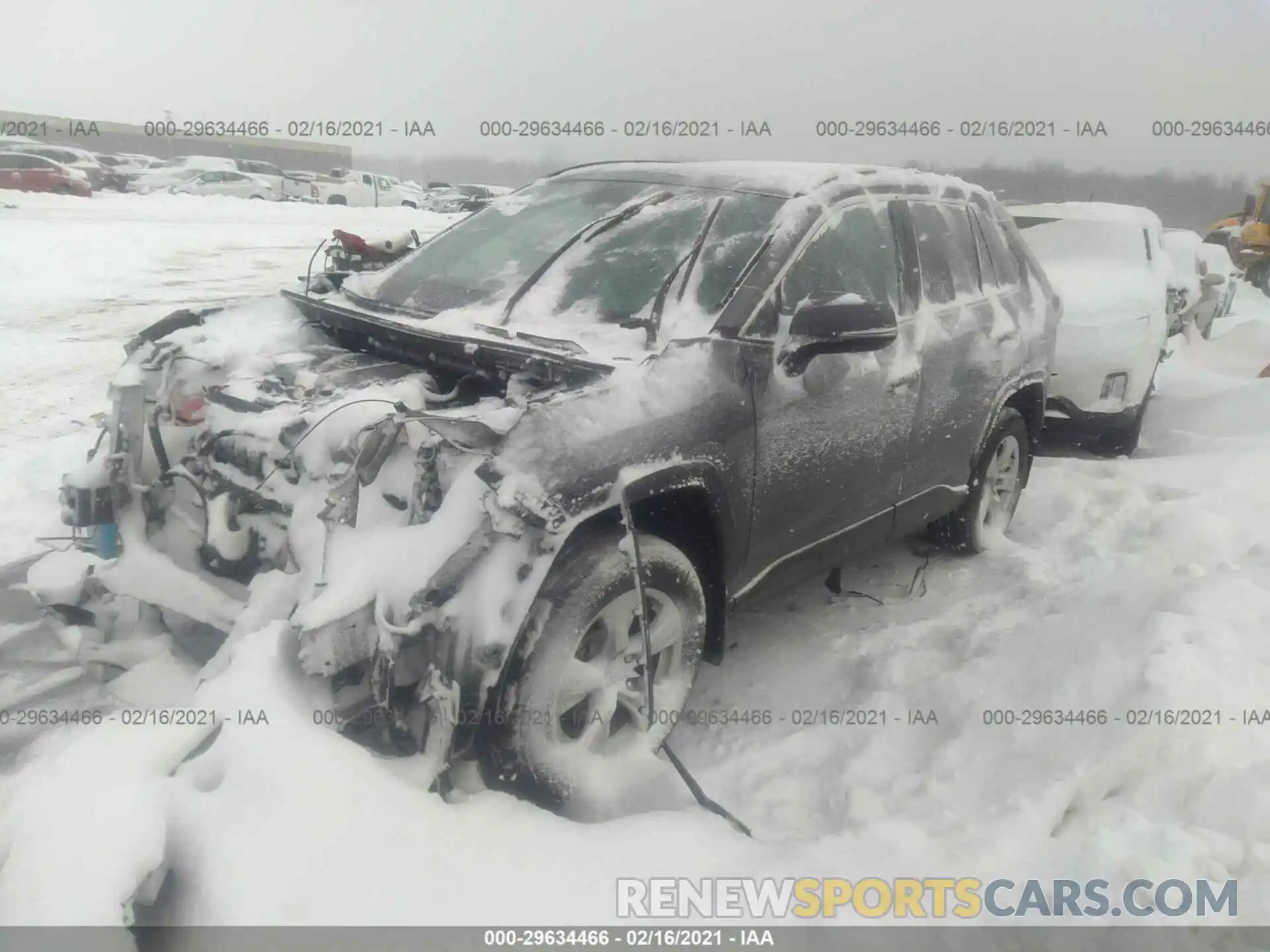 2 Photograph of a damaged car 2T3P1RFV0LC122961 TOYOTA RAV4 2020