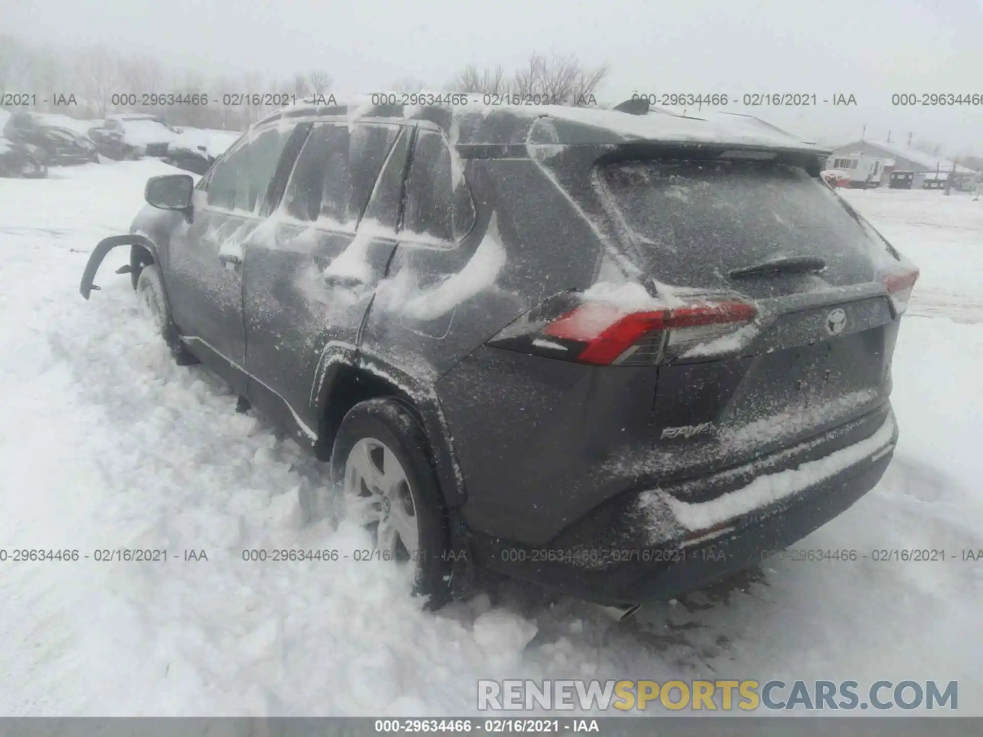 3 Photograph of a damaged car 2T3P1RFV0LC122961 TOYOTA RAV4 2020