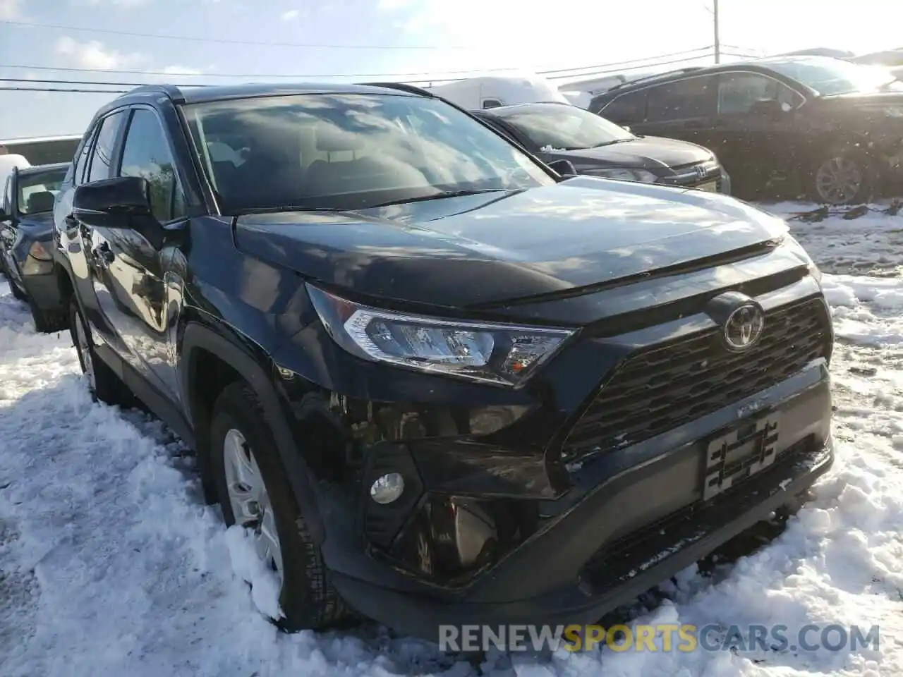 1 Photograph of a damaged car 2T3P1RFV0LC128887 TOYOTA RAV4 2020