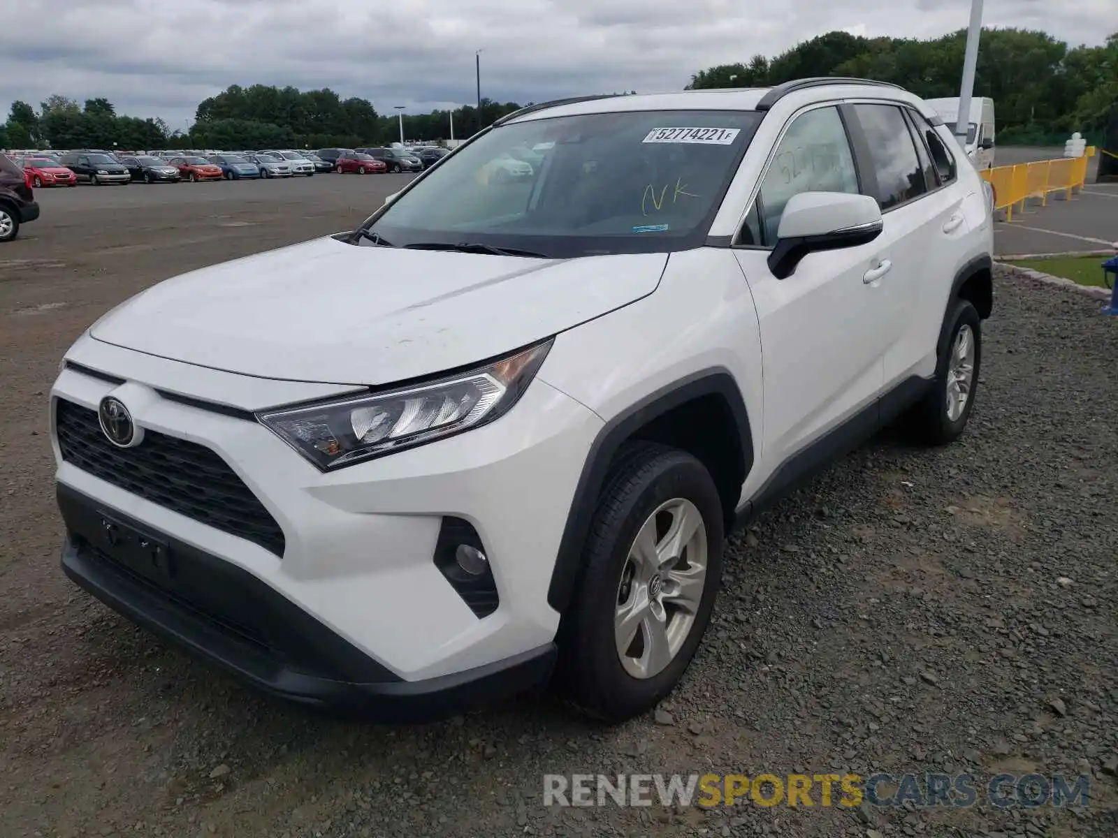 2 Photograph of a damaged car 2T3P1RFV0LC131174 TOYOTA RAV4 2020