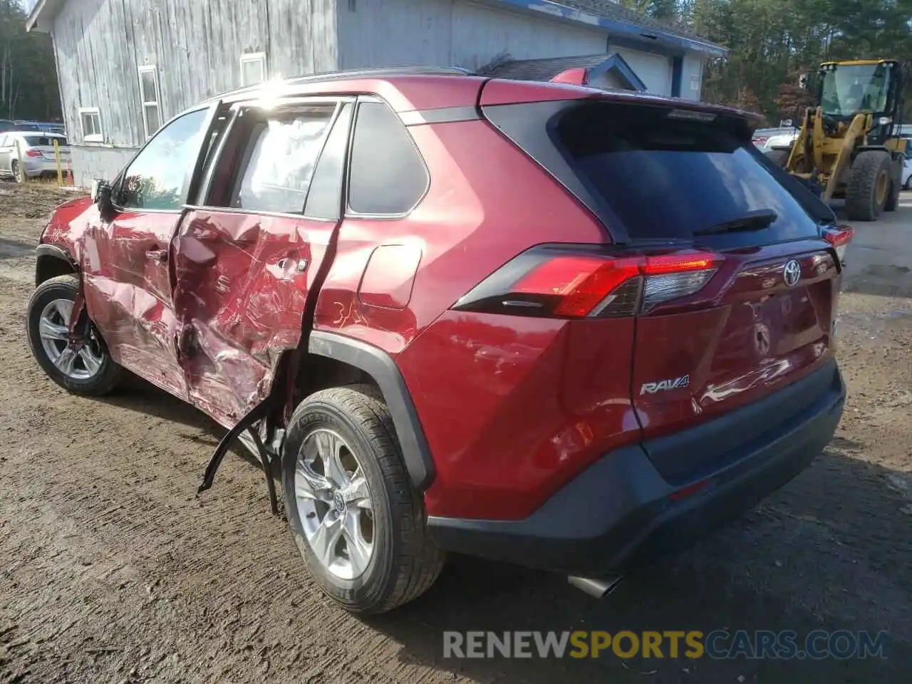 3 Photograph of a damaged car 2T3P1RFV0LW091189 TOYOTA RAV4 2020