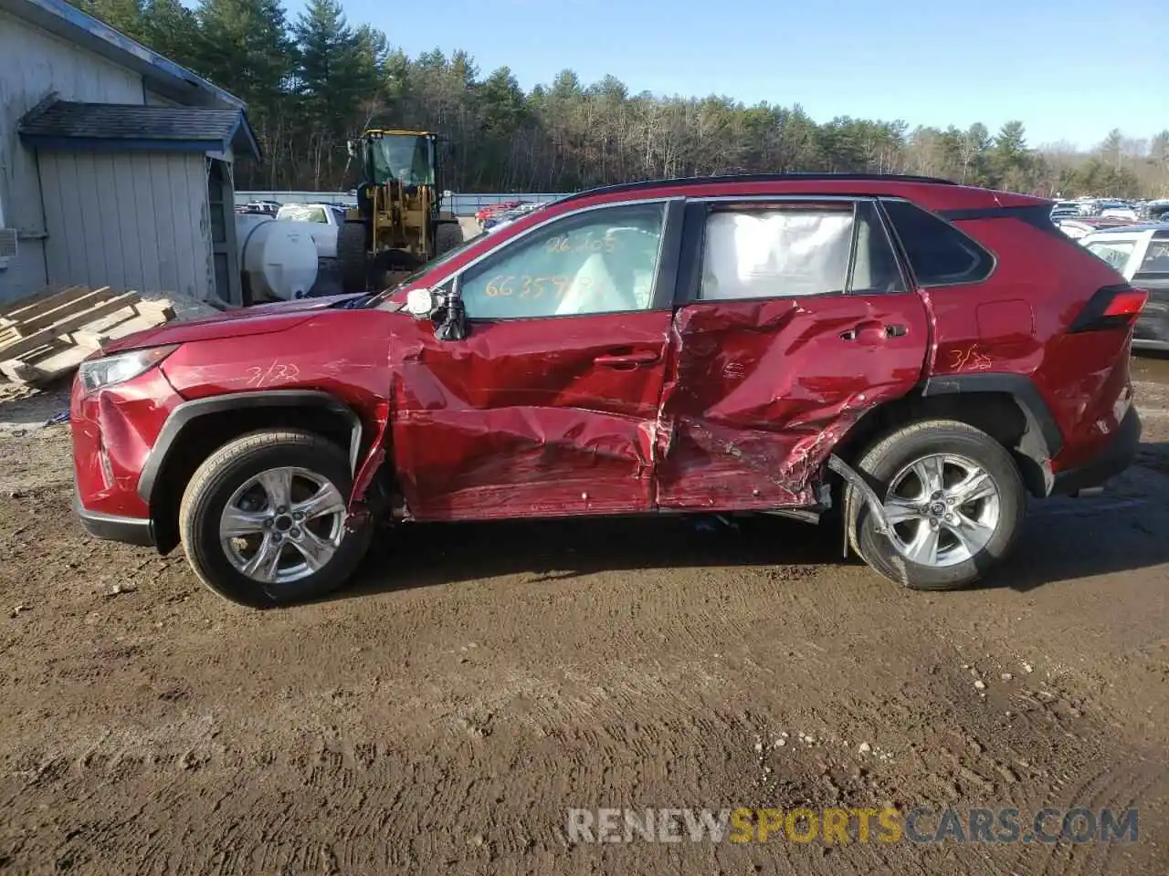 9 Photograph of a damaged car 2T3P1RFV0LW091189 TOYOTA RAV4 2020