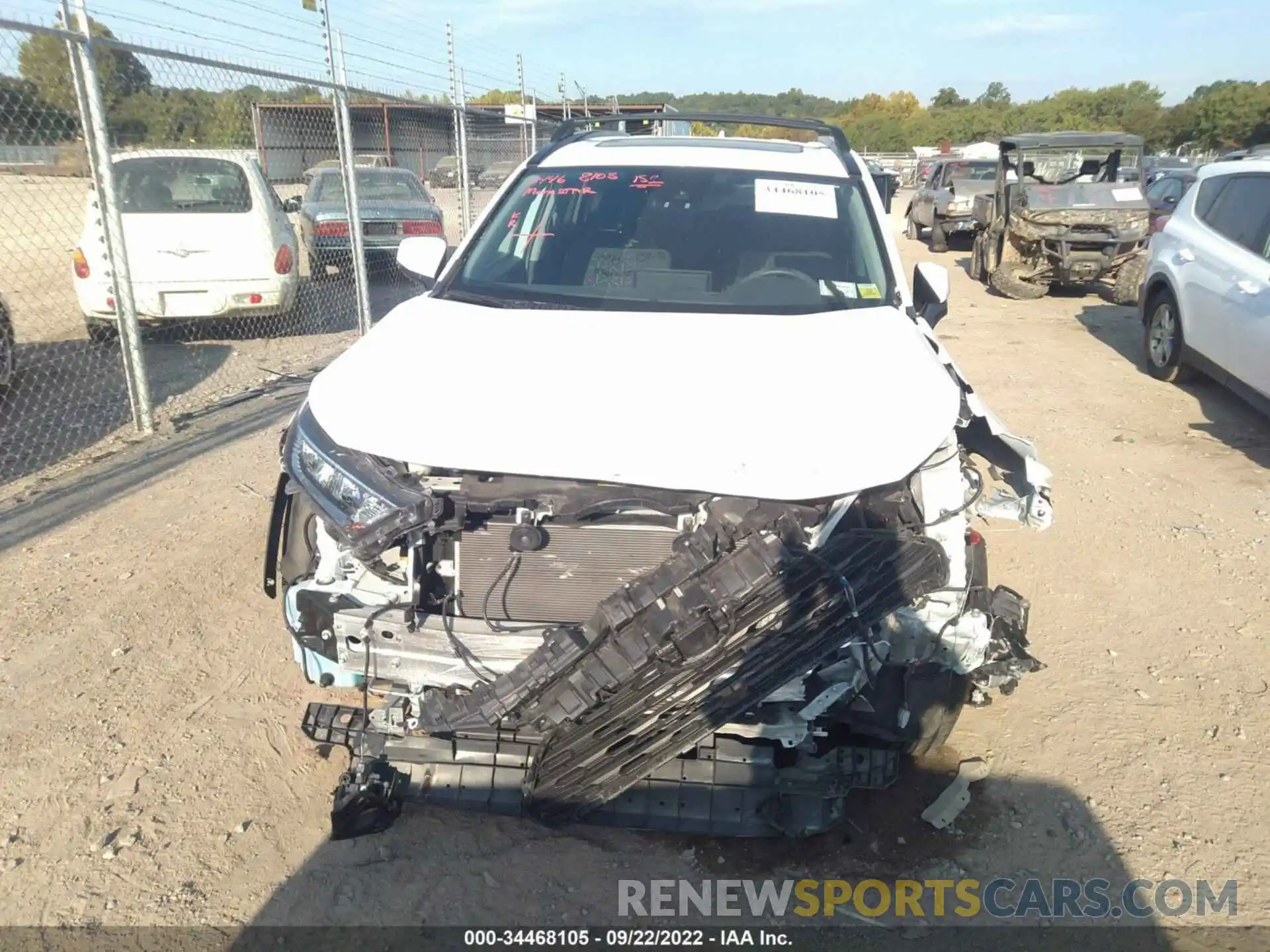 6 Photograph of a damaged car 2T3P1RFV0LW112168 TOYOTA RAV4 2020