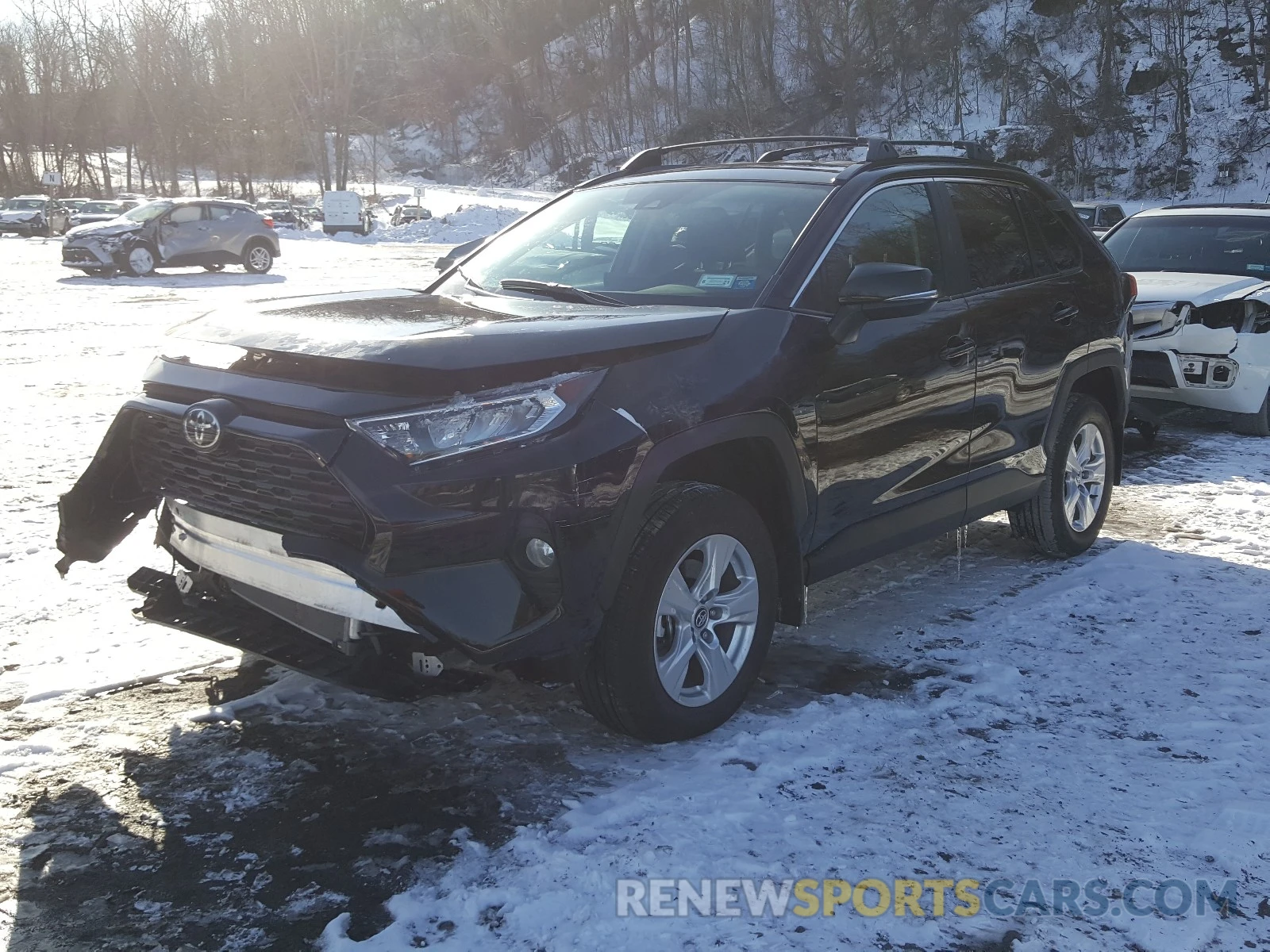 2 Photograph of a damaged car 2T3P1RFV0LW126734 TOYOTA RAV4 2020