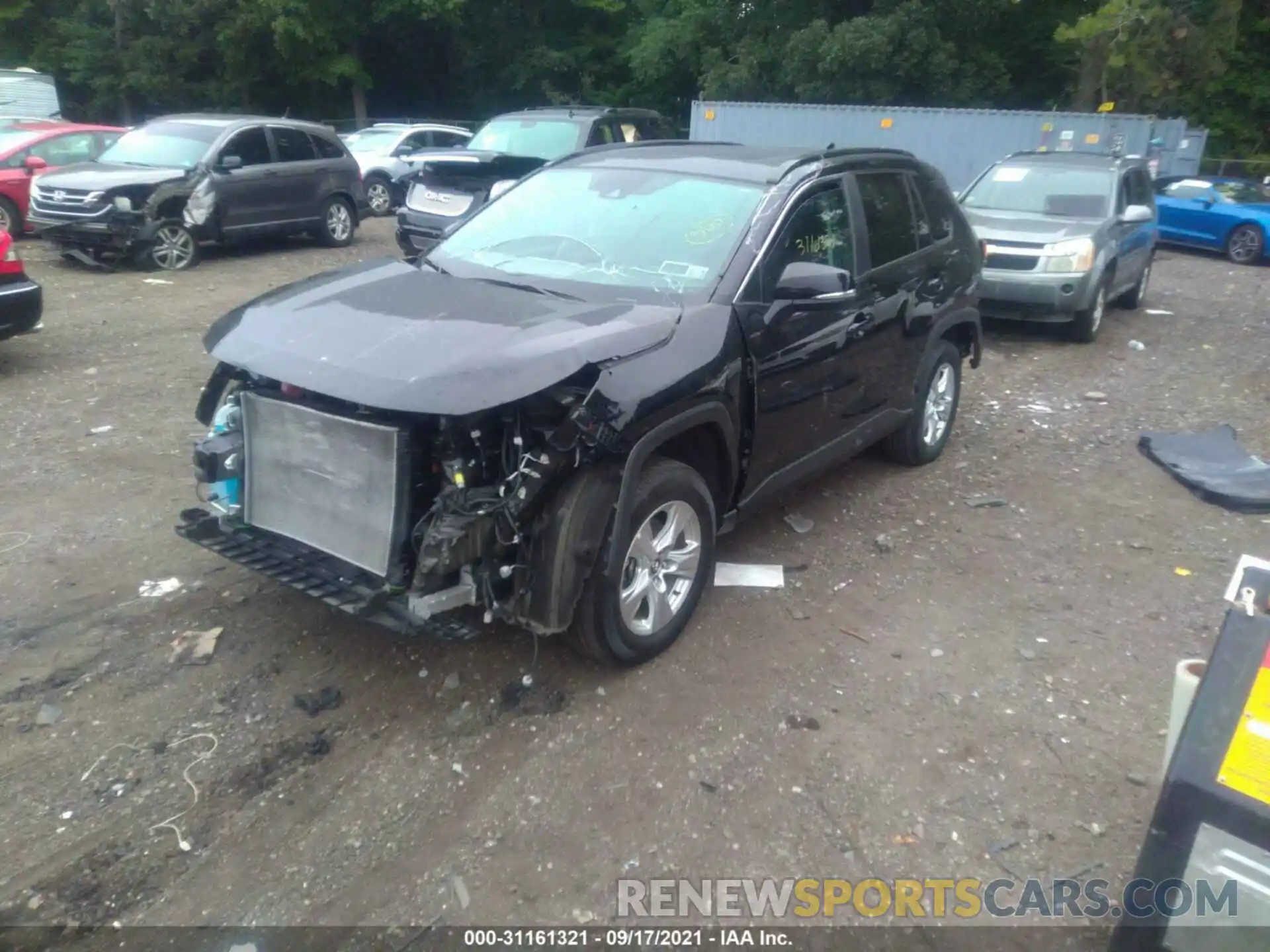 2 Photograph of a damaged car 2T3P1RFV0LW132713 TOYOTA RAV4 2020