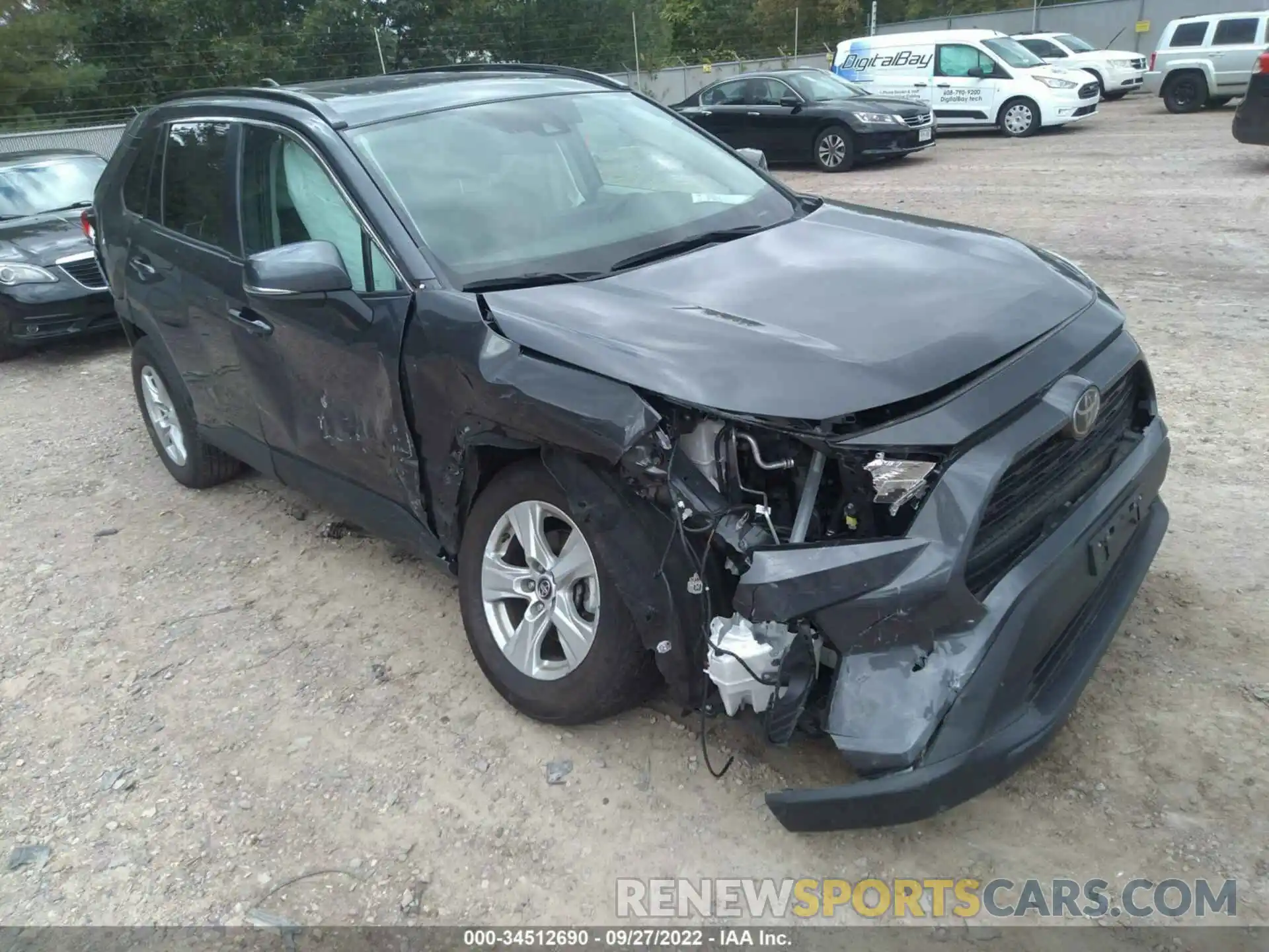 6 Photograph of a damaged car 2T3P1RFV0LW132792 TOYOTA RAV4 2020