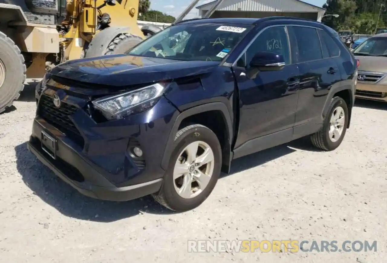 2 Photograph of a damaged car 2T3P1RFV0LW135336 TOYOTA RAV4 2020