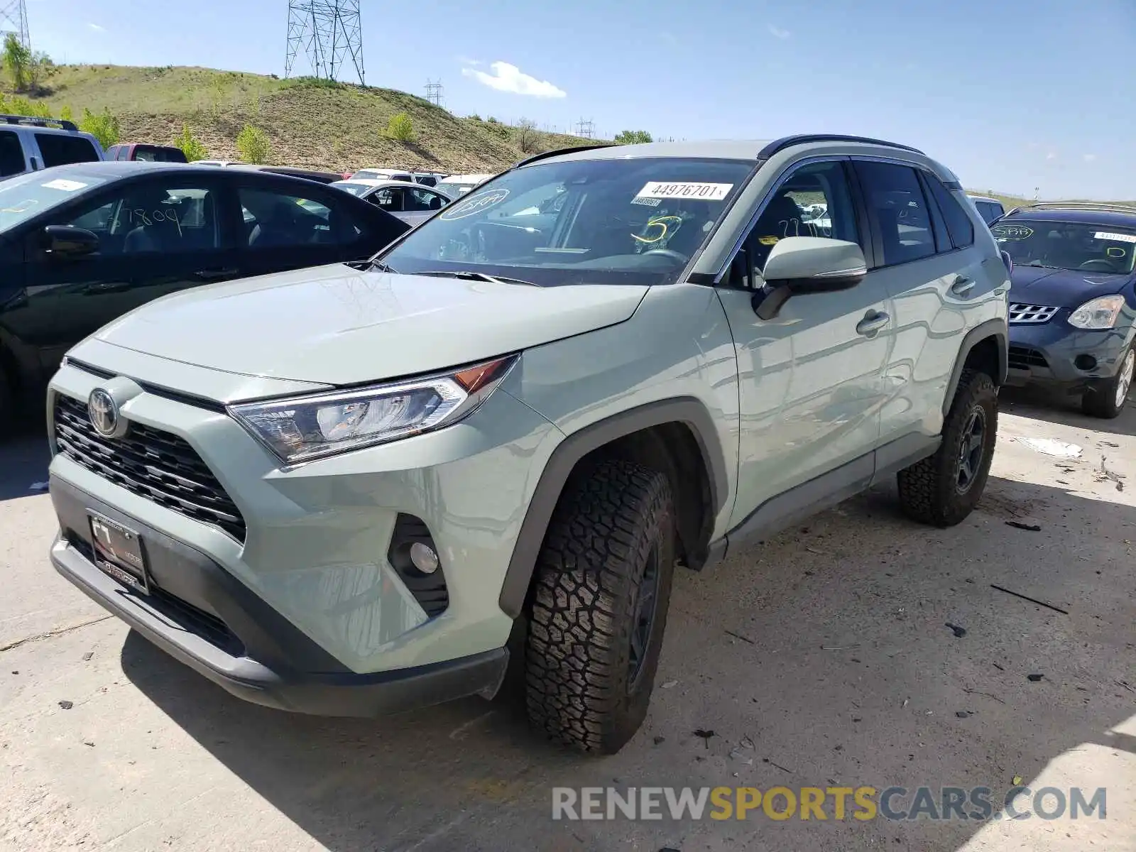 2 Photograph of a damaged car 2T3P1RFV1LC079585 TOYOTA RAV4 2020