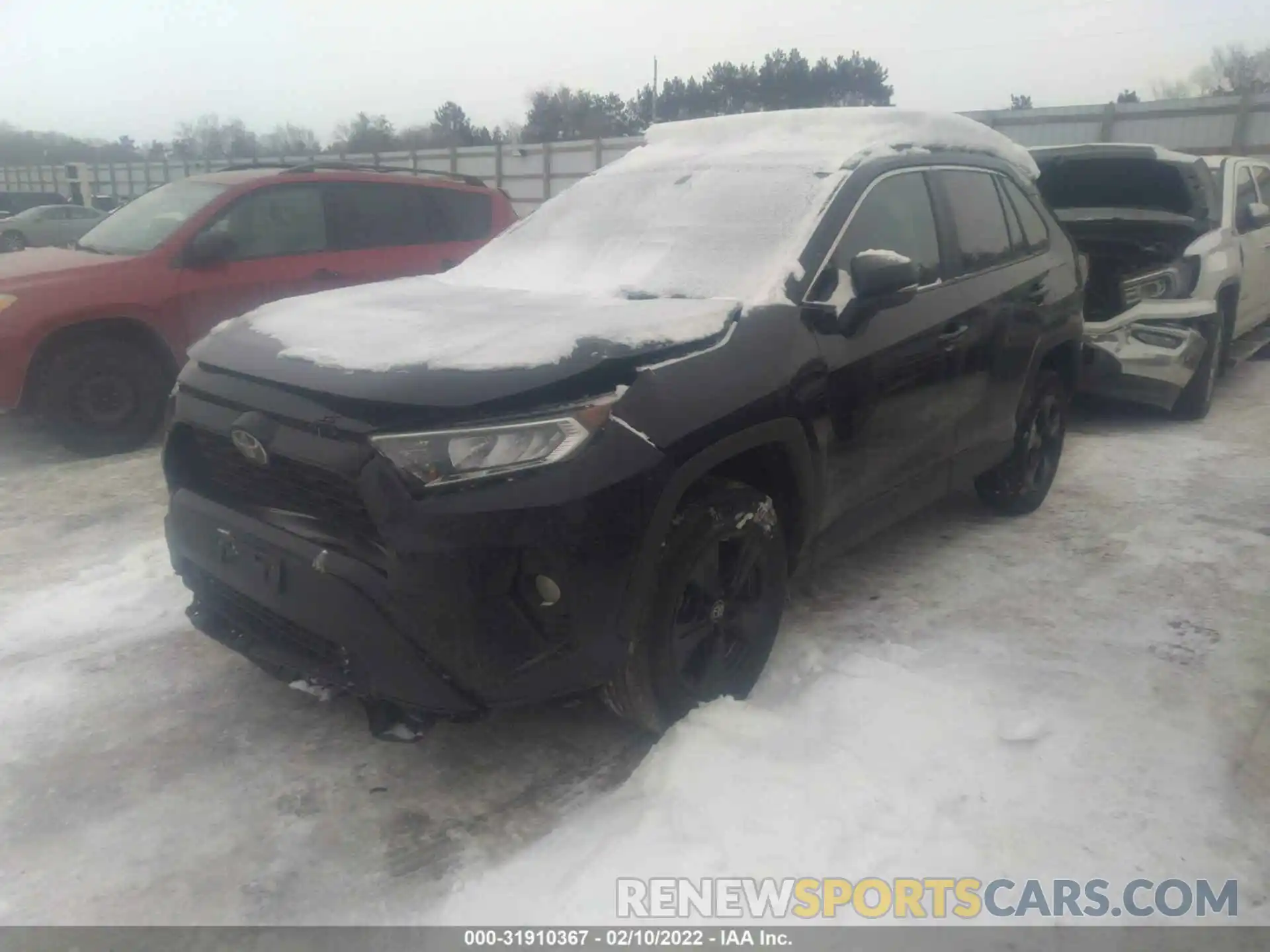 2 Photograph of a damaged car 2T3P1RFV1LC083989 TOYOTA RAV4 2020