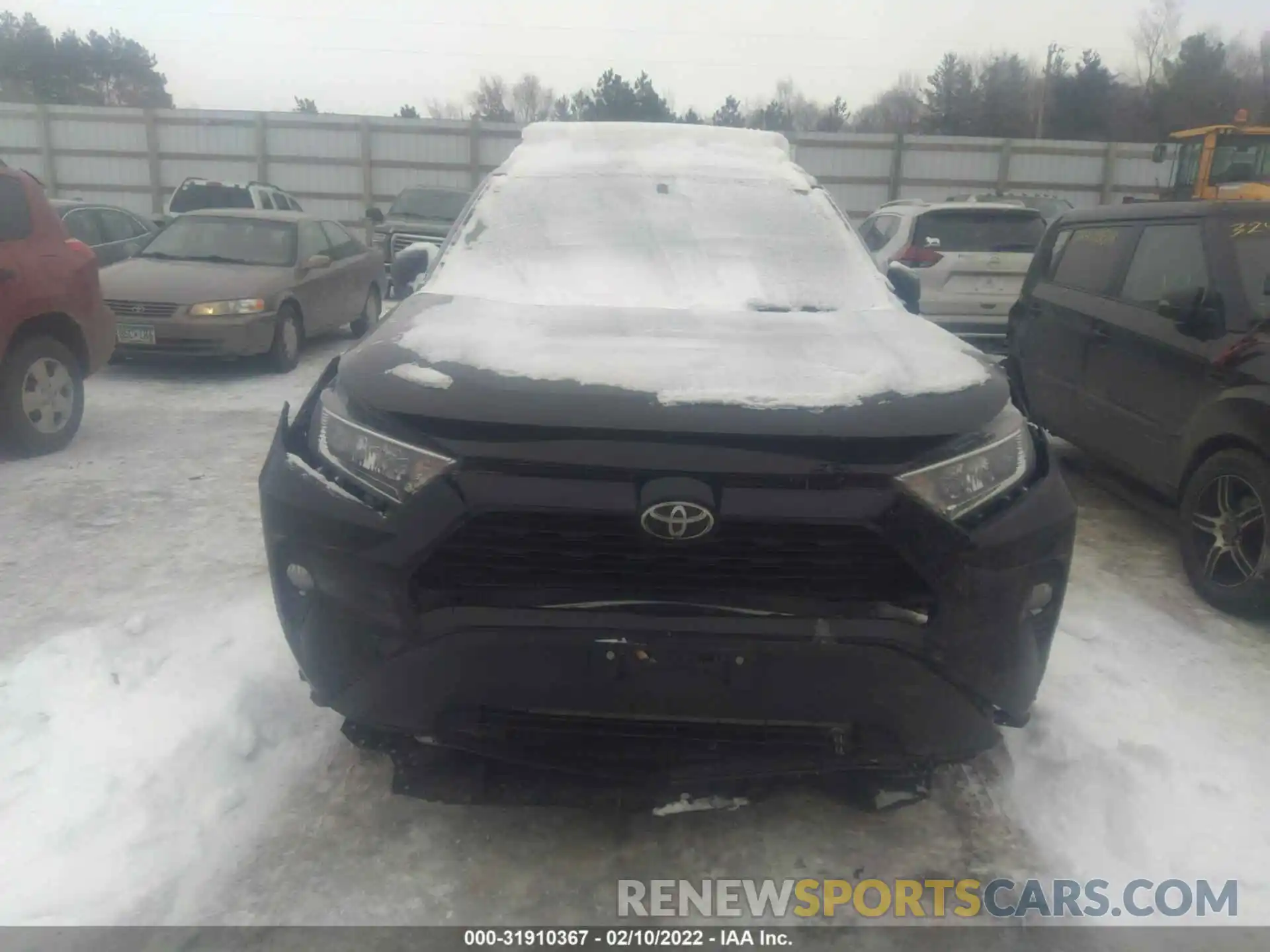 6 Фотография поврежденного автомобиля 2T3P1RFV1LC083989 TOYOTA RAV4 2020