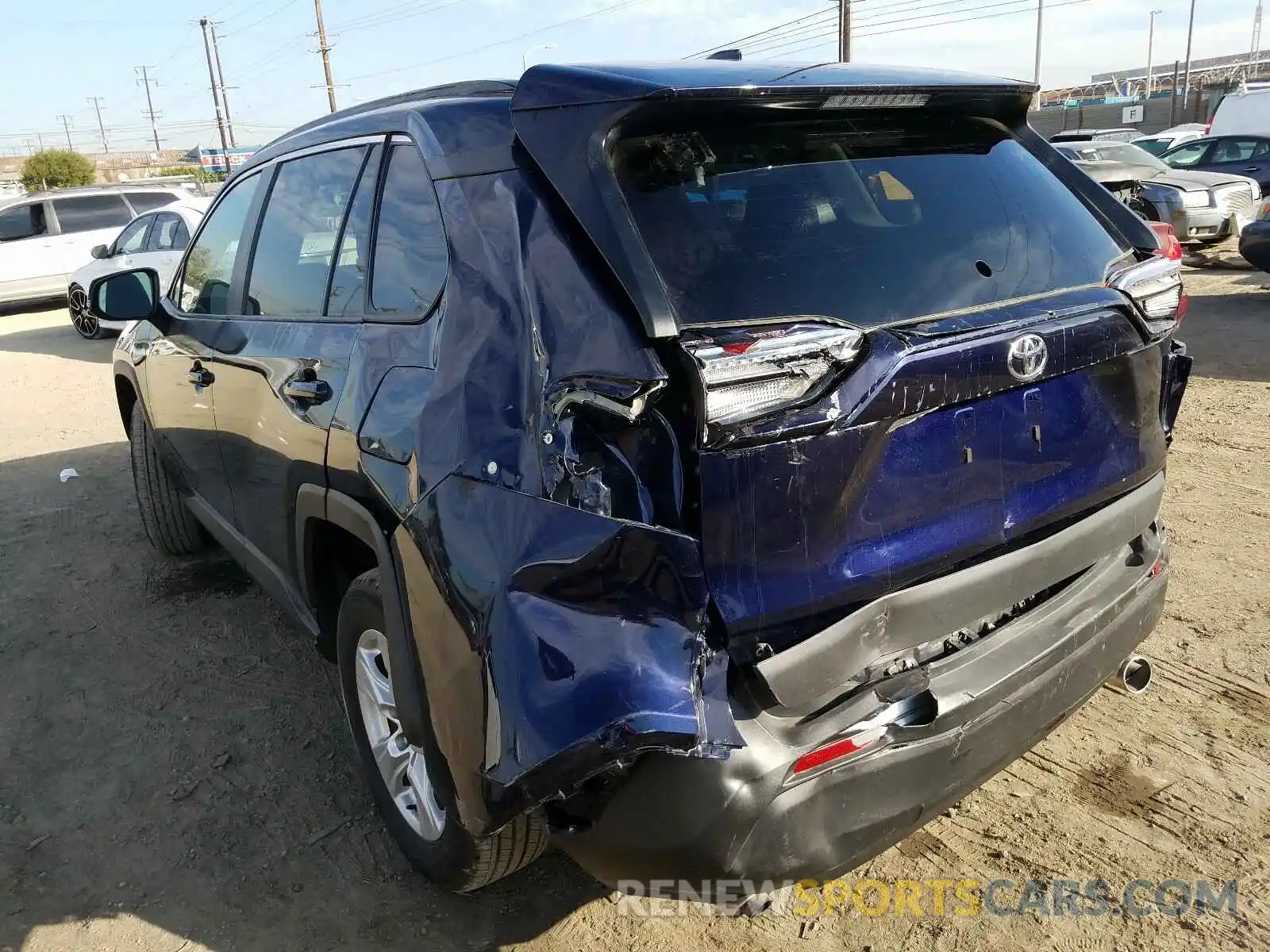 3 Photograph of a damaged car 2T3P1RFV1LC089372 TOYOTA RAV4 2020