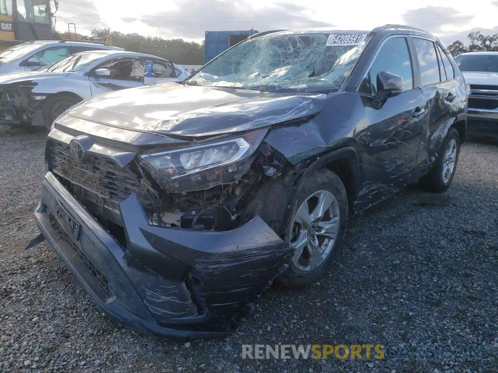 2 Photograph of a damaged car 2T3P1RFV1LC092367 TOYOTA RAV4 2020