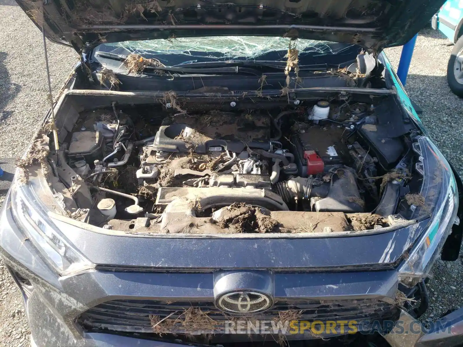 7 Фотография поврежденного автомобиля 2T3P1RFV1LC092367 TOYOTA RAV4 2020