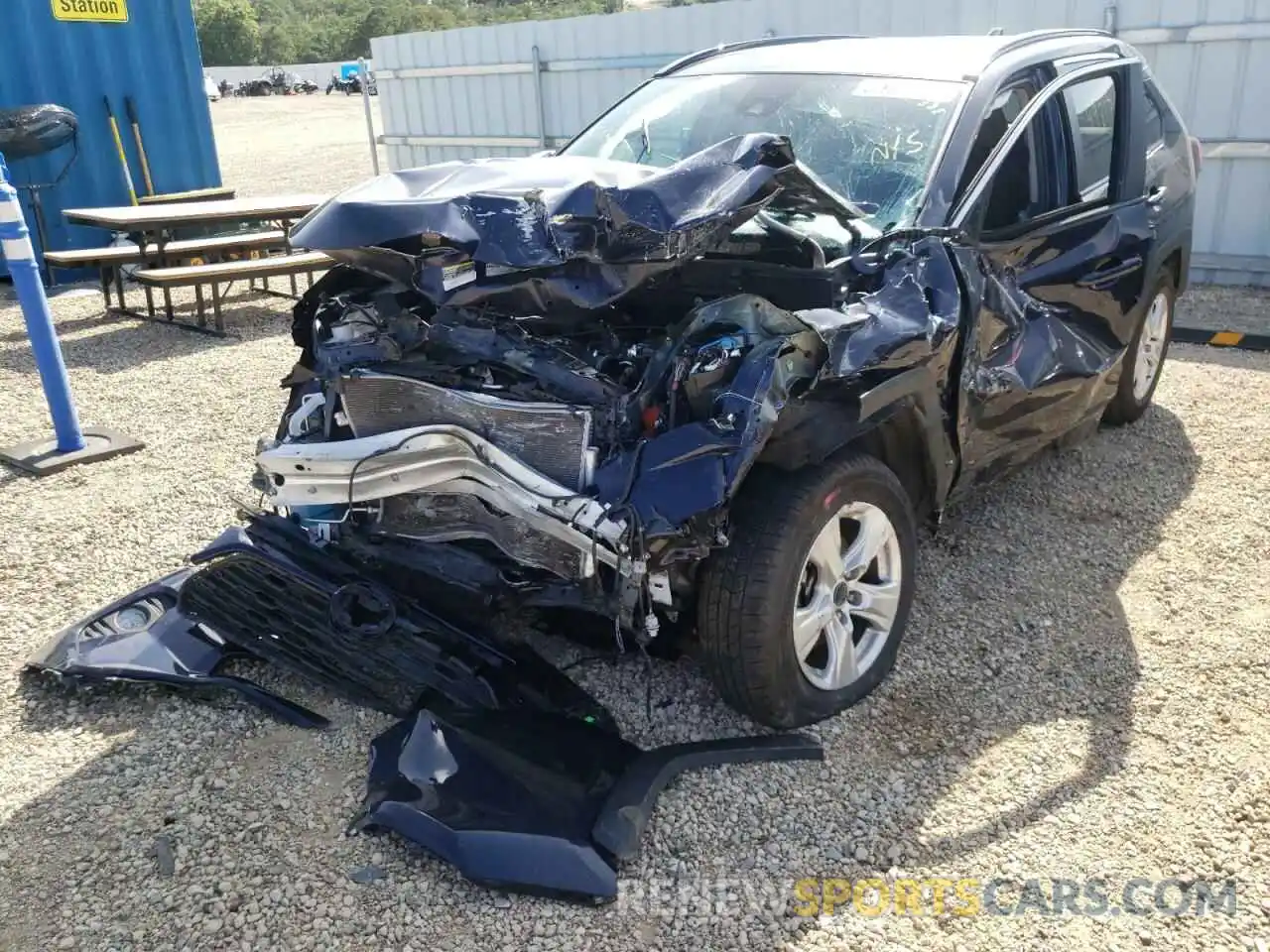 2 Photograph of a damaged car 2T3P1RFV1LC097696 TOYOTA RAV4 2020