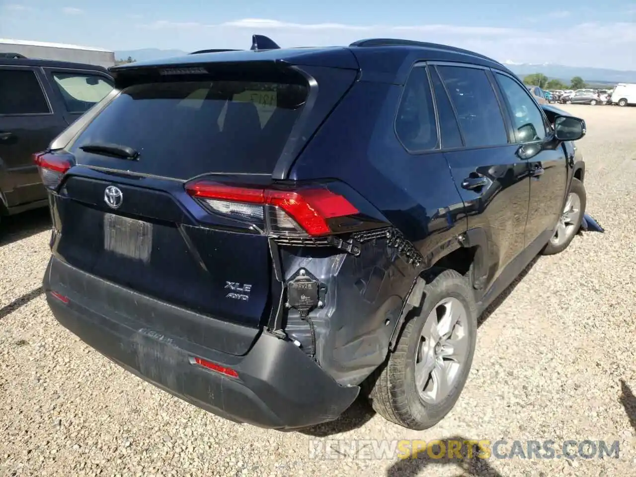 4 Photograph of a damaged car 2T3P1RFV1LC097696 TOYOTA RAV4 2020