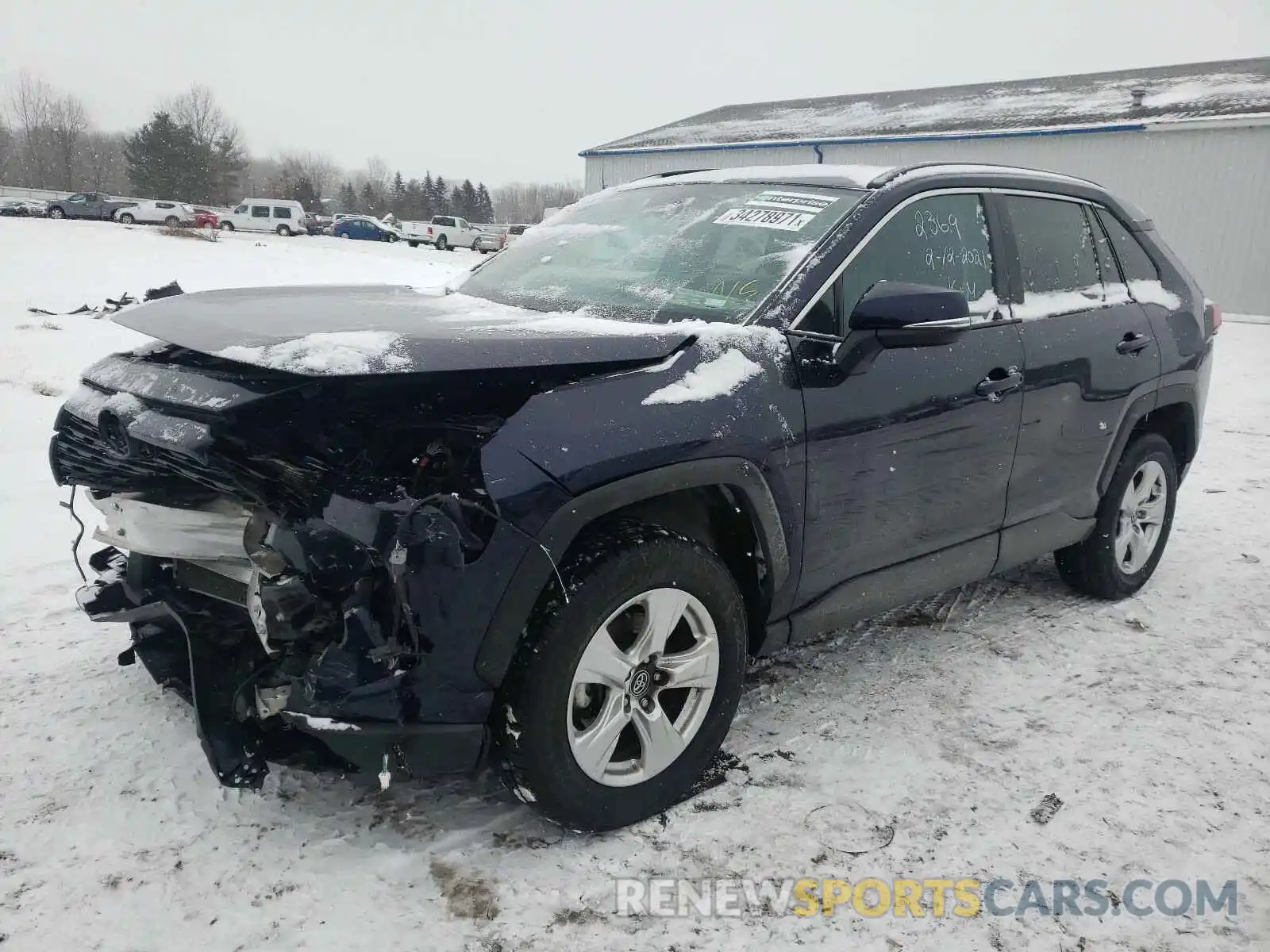 2 Photograph of a damaged car 2T3P1RFV1LC098699 TOYOTA RAV4 2020