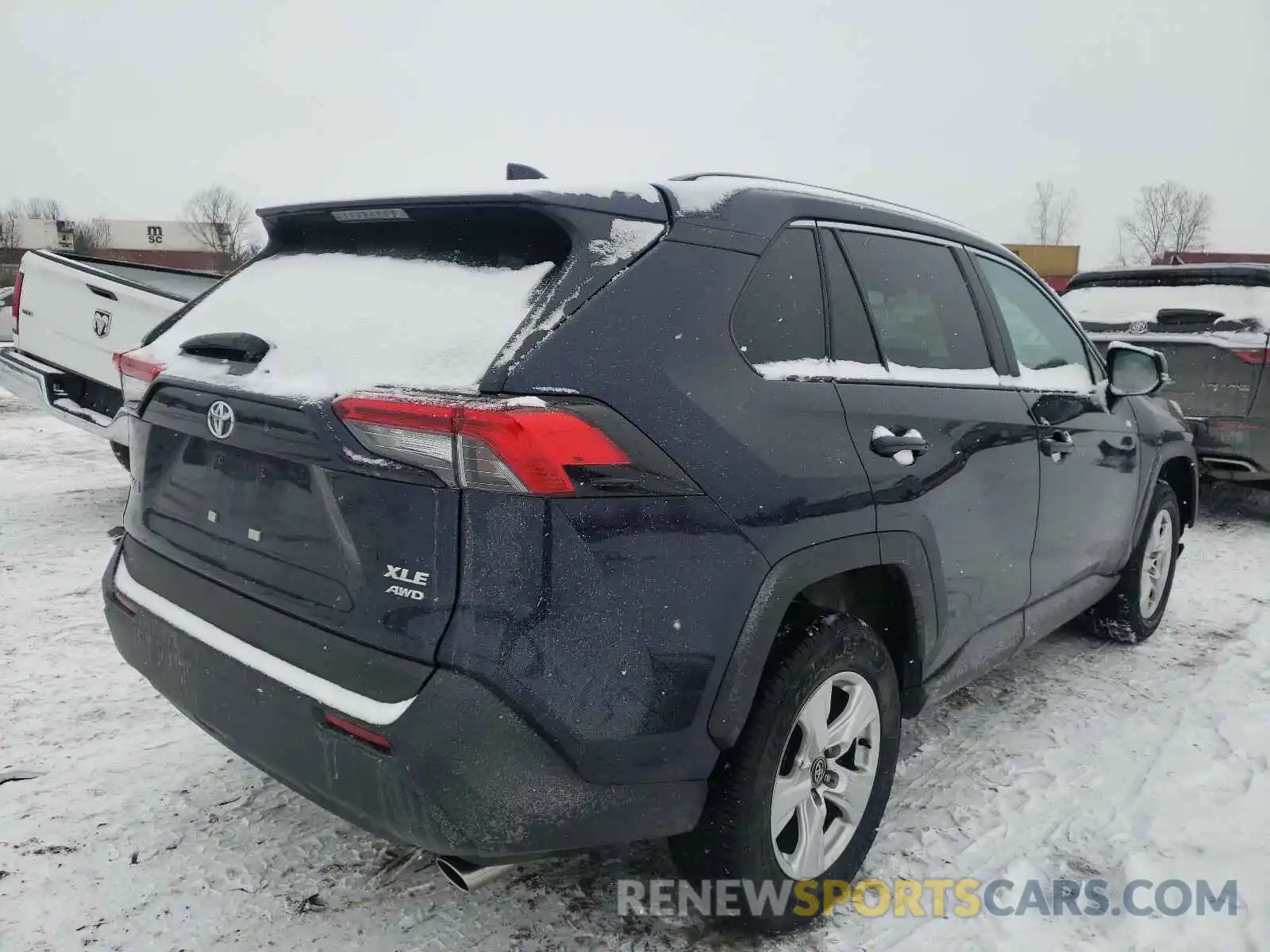 4 Photograph of a damaged car 2T3P1RFV1LC098699 TOYOTA RAV4 2020