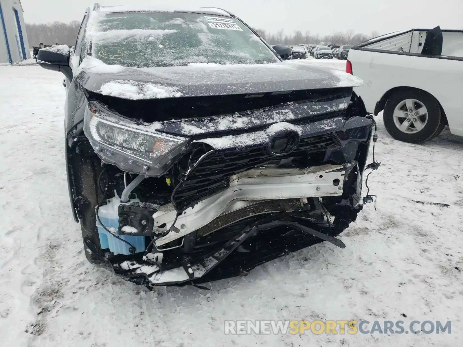 9 Photograph of a damaged car 2T3P1RFV1LC098699 TOYOTA RAV4 2020